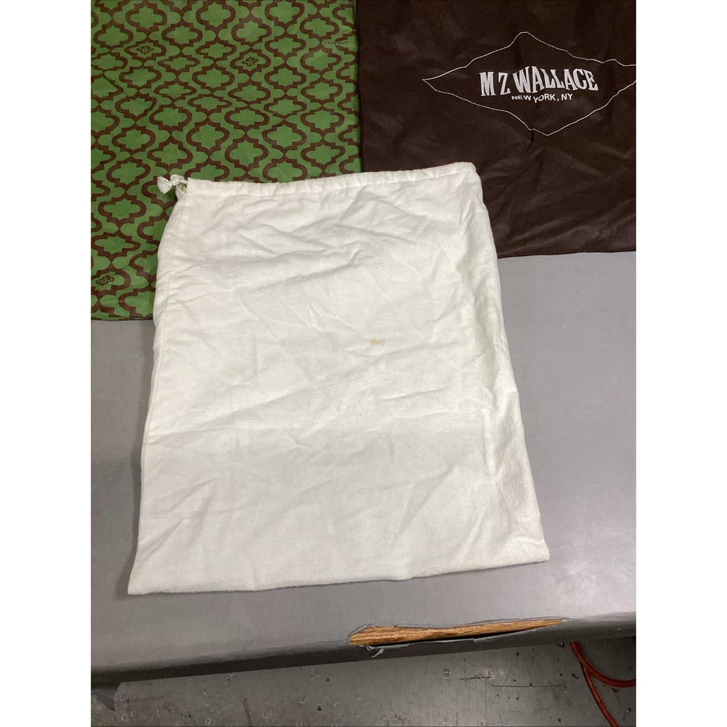 Set Of 3 Drawstring Dust Bags - Or Yany, MZ Wallace & Brighton Bags