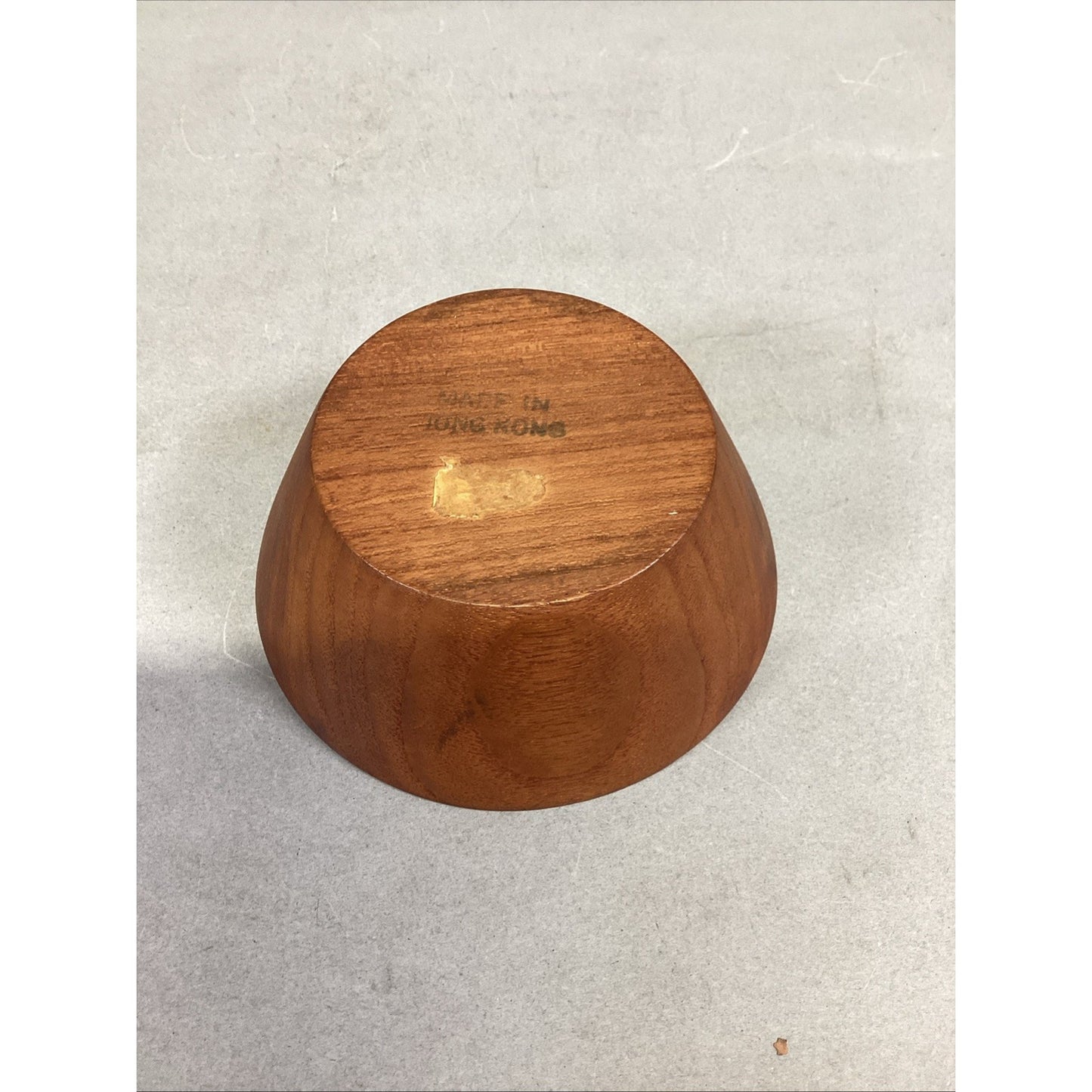 Set Of 3 - Teak Serving Platter- Round Serving Platter And Small Bowl