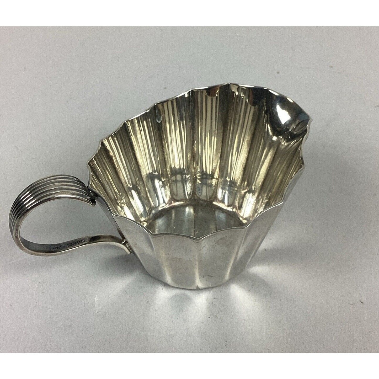 Vignelli Designs Silver Plated Creamer - Made In Italy
