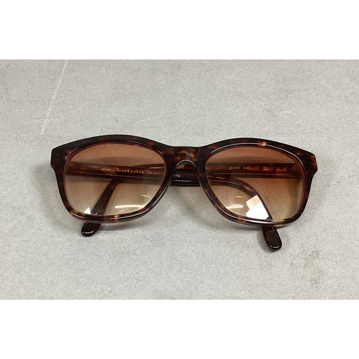 Jean Lafont Paris Frame Gang A35 Women’s Tortoise Sunglasses - Made In France
