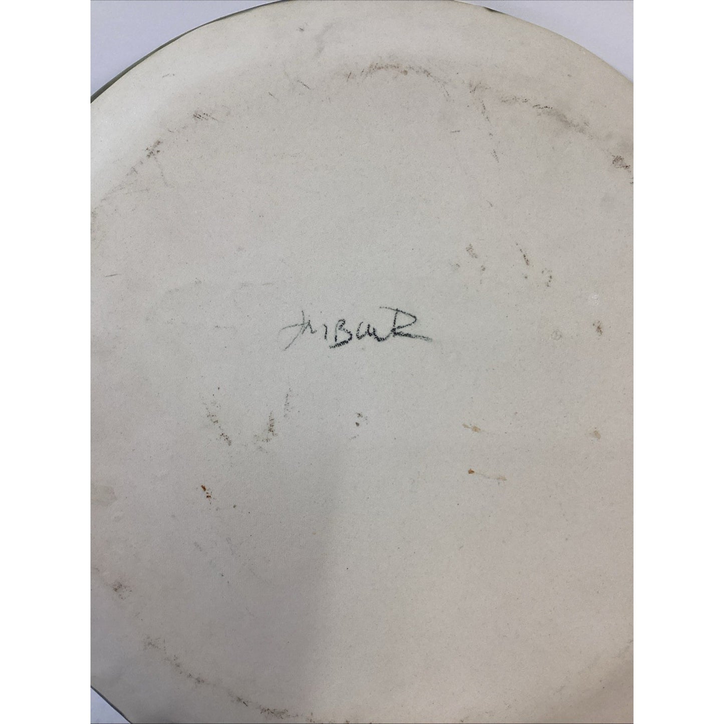 Large Handmade/Hand Painted Platter - 13.5”D