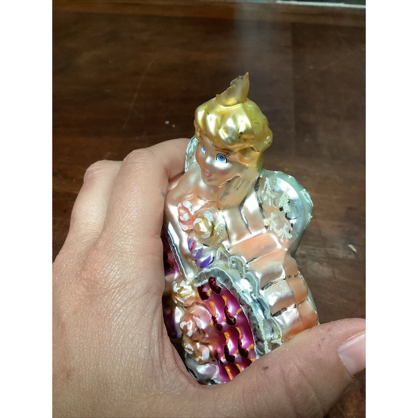 RADKO 'CUPID'S SURPRISE' Feb 2002 Ornament of Month - Broken Top