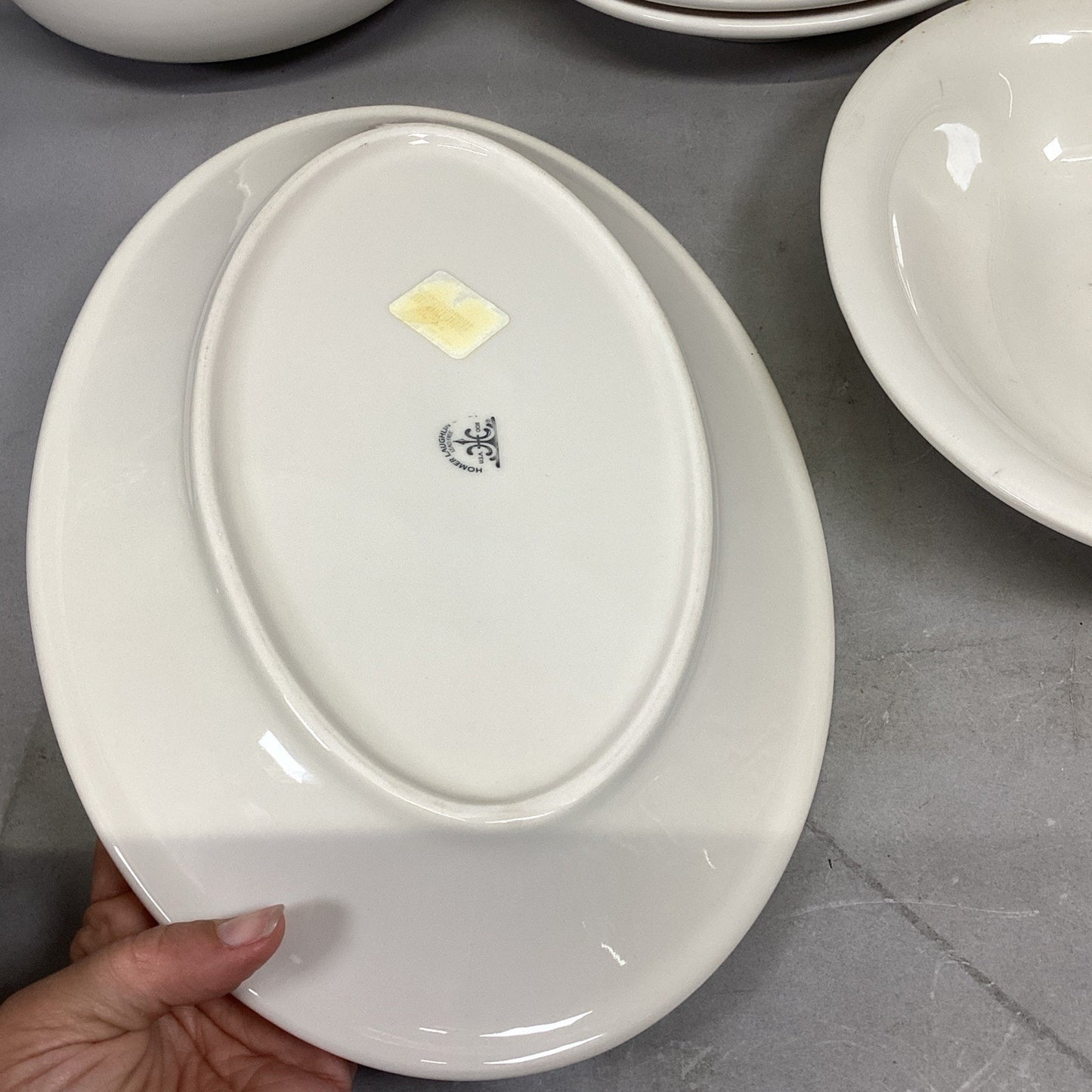 Homer Laughlin China - Set Of 34 Bowls, Plates, Mugs, Soup Bowls & More