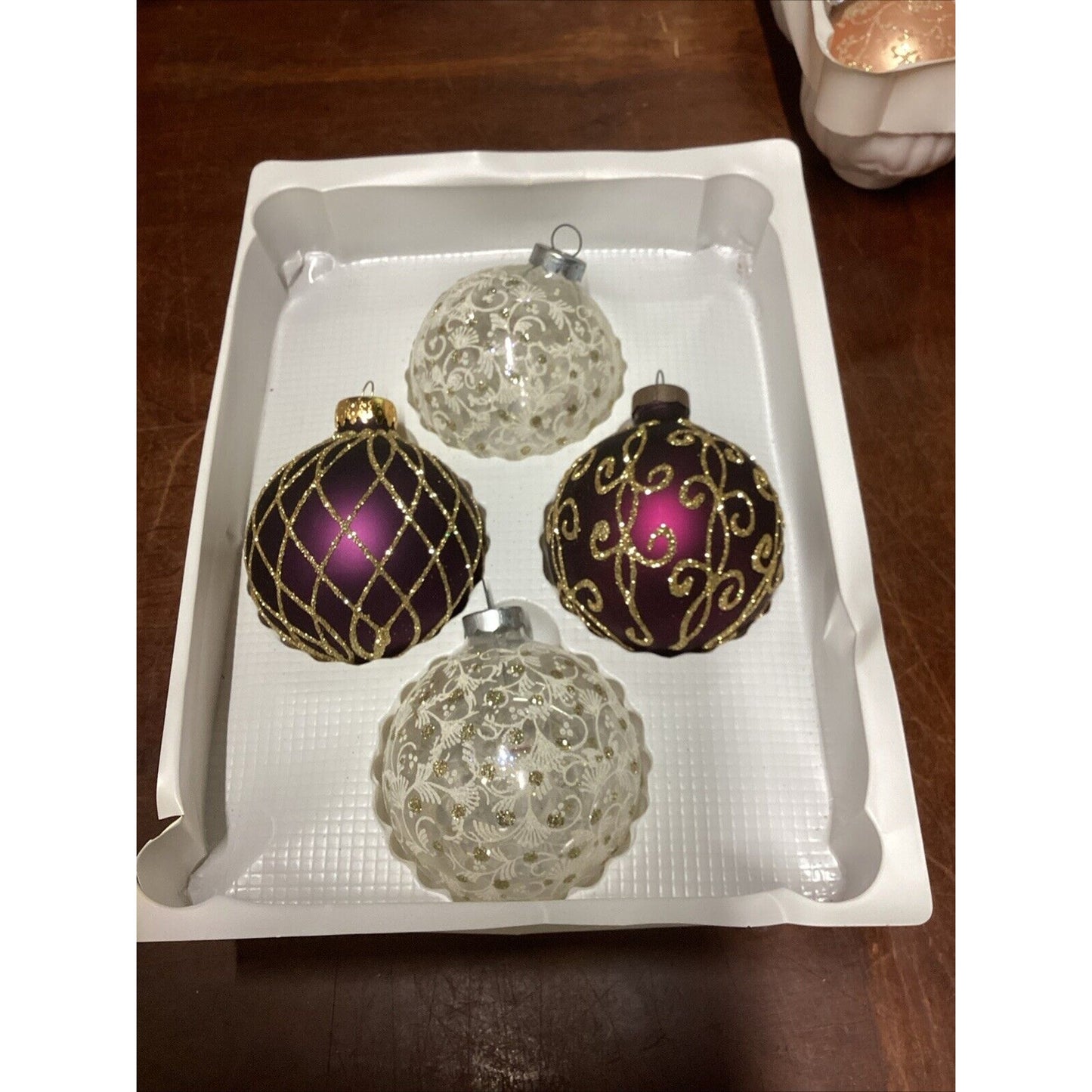 Vintage Lot Of 17 Krebs And Victoria Christmas Ornaments