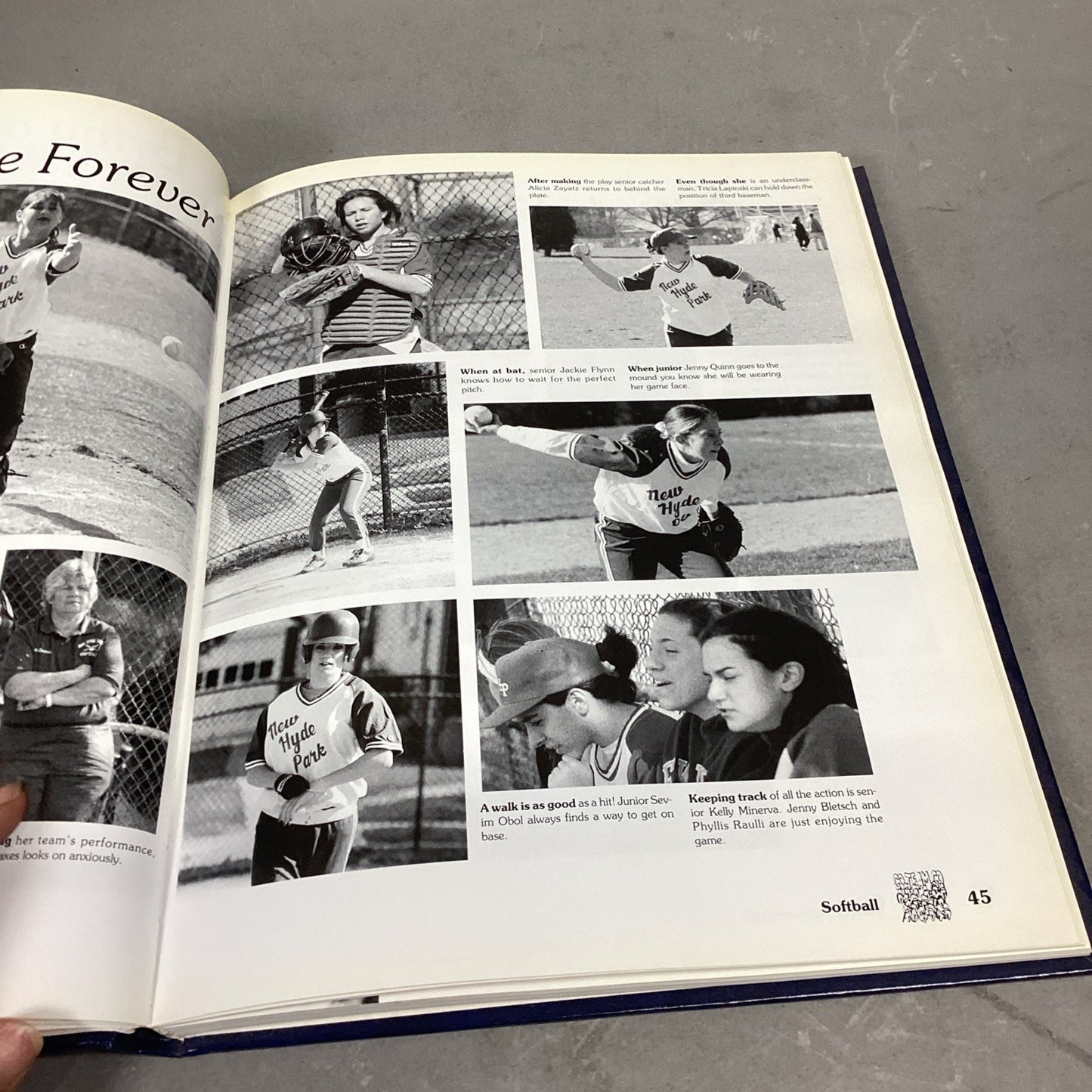 1998 New Hyde Park Memorial Highschool Gladiators Yearbook