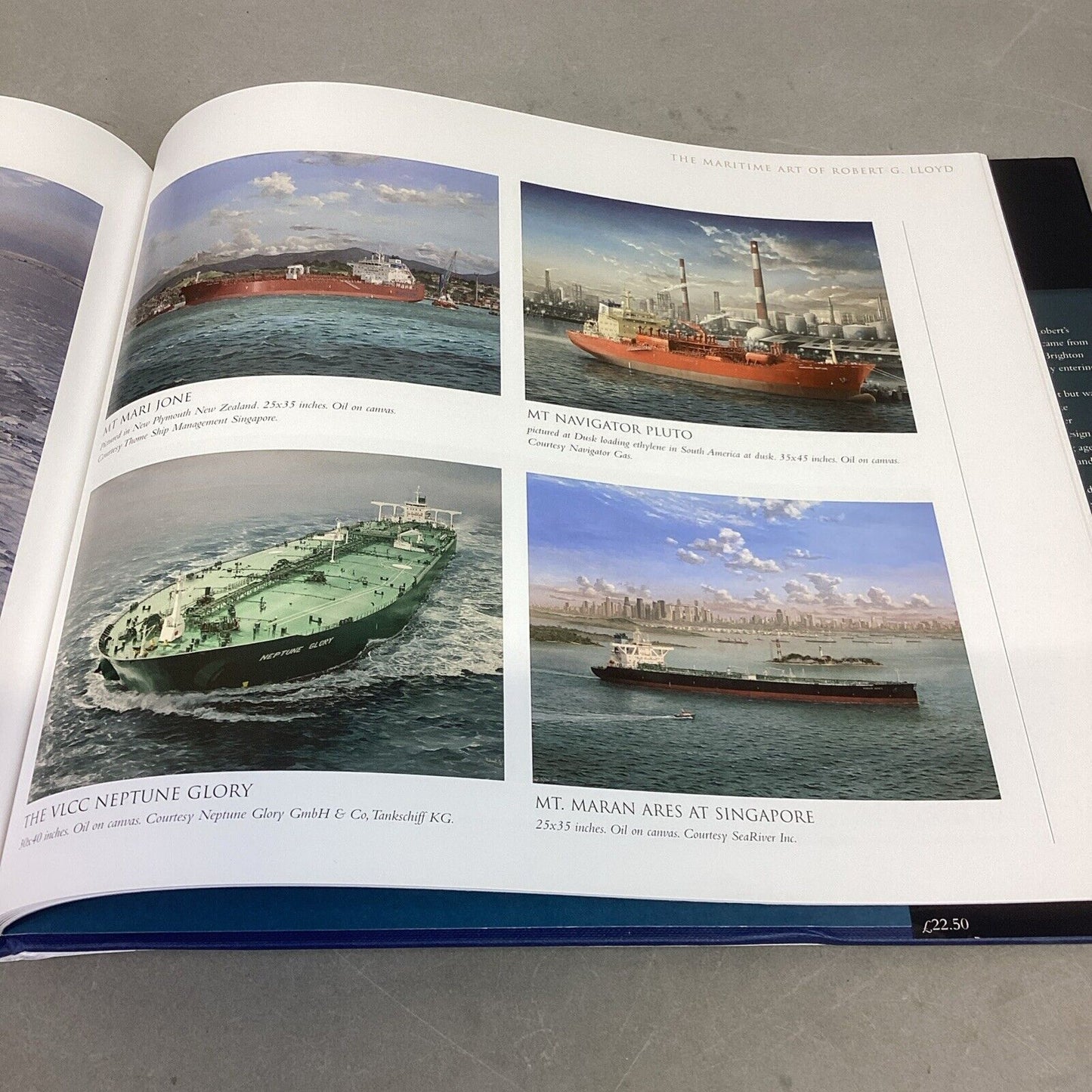 In Deep Water Maritime Art Of Robert Lloyd (Signed)/The Marine Art Of Harley C.