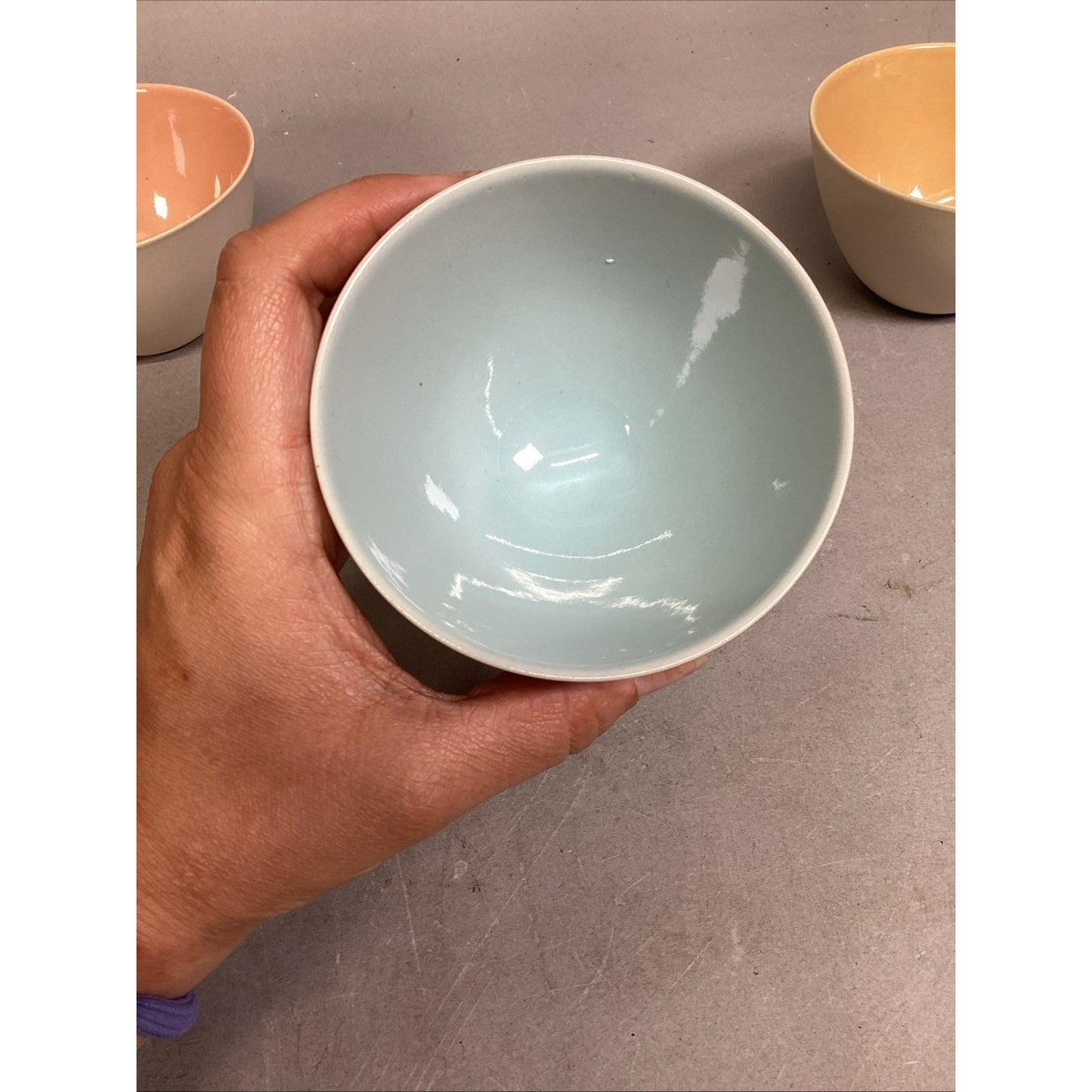 Set Of 4 Rice Or Condiment Bowls - 3.75”D