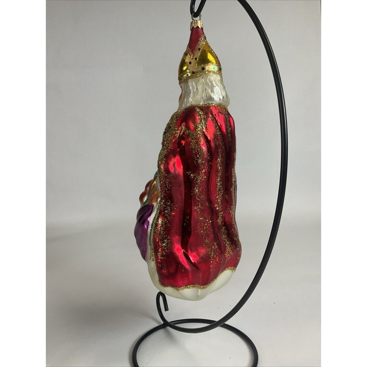 Christopher Radko THE BISHOP St. Nicholas Christmas Ornament Red Robe 1995