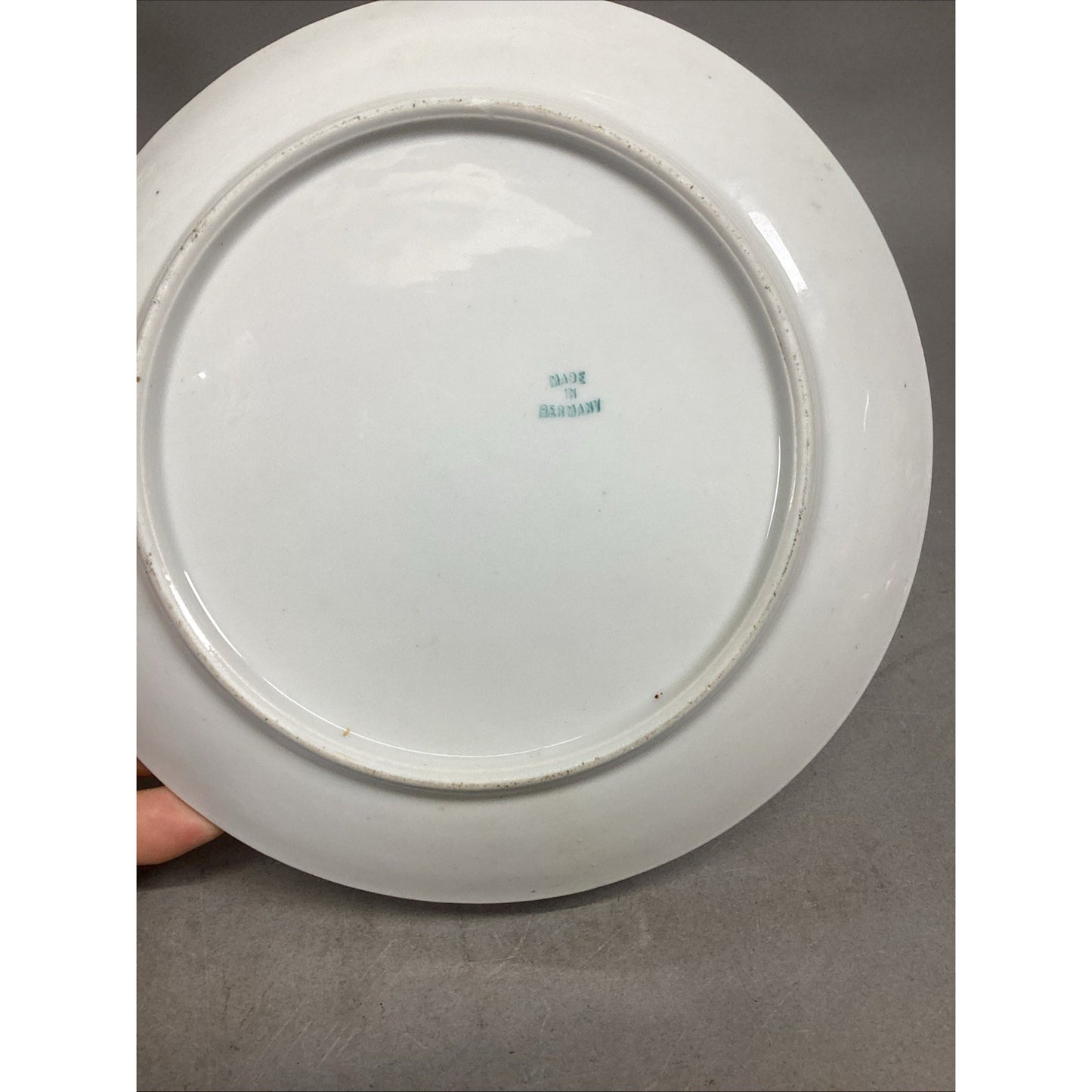 Decorative Pink Red Floral Porcelain Plate - Made In Germany - 7.5”D