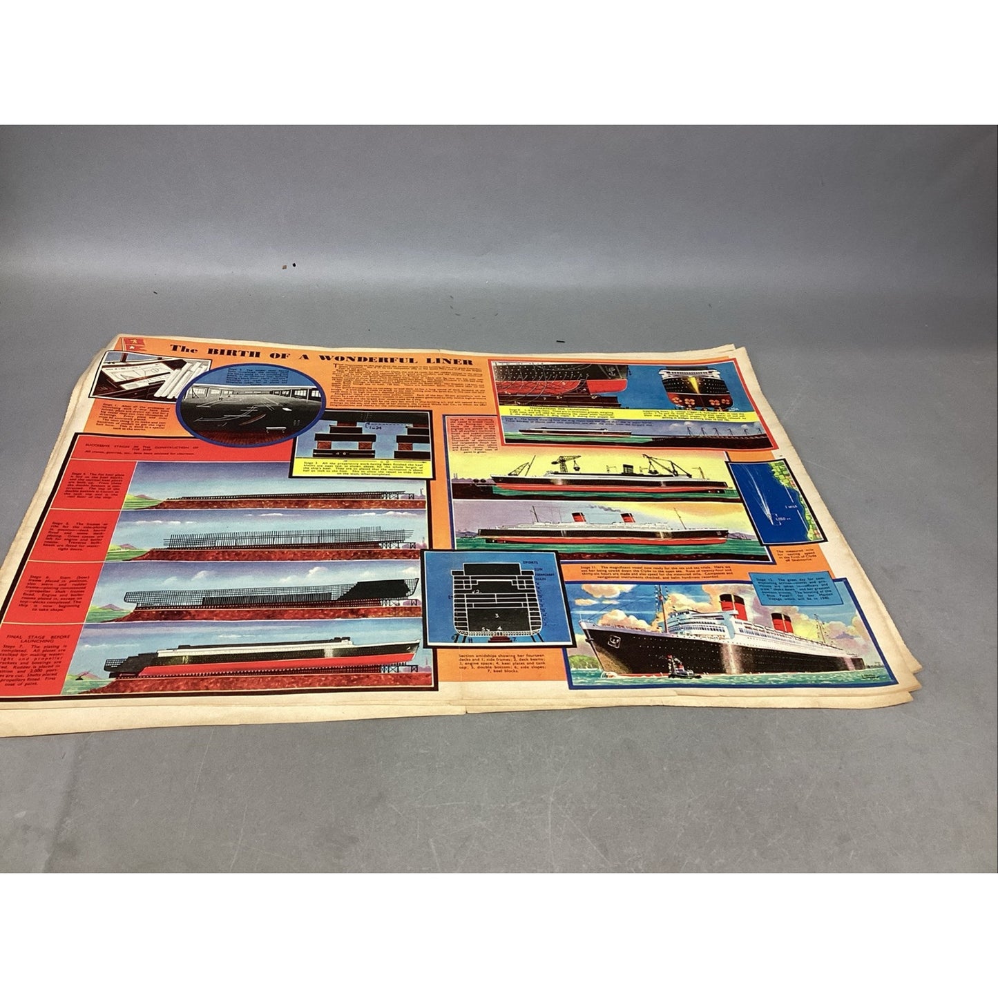 Rare VTG MODERN WONDER Magazine- September 24, 1938 W/ Union Pacific RR Keychain