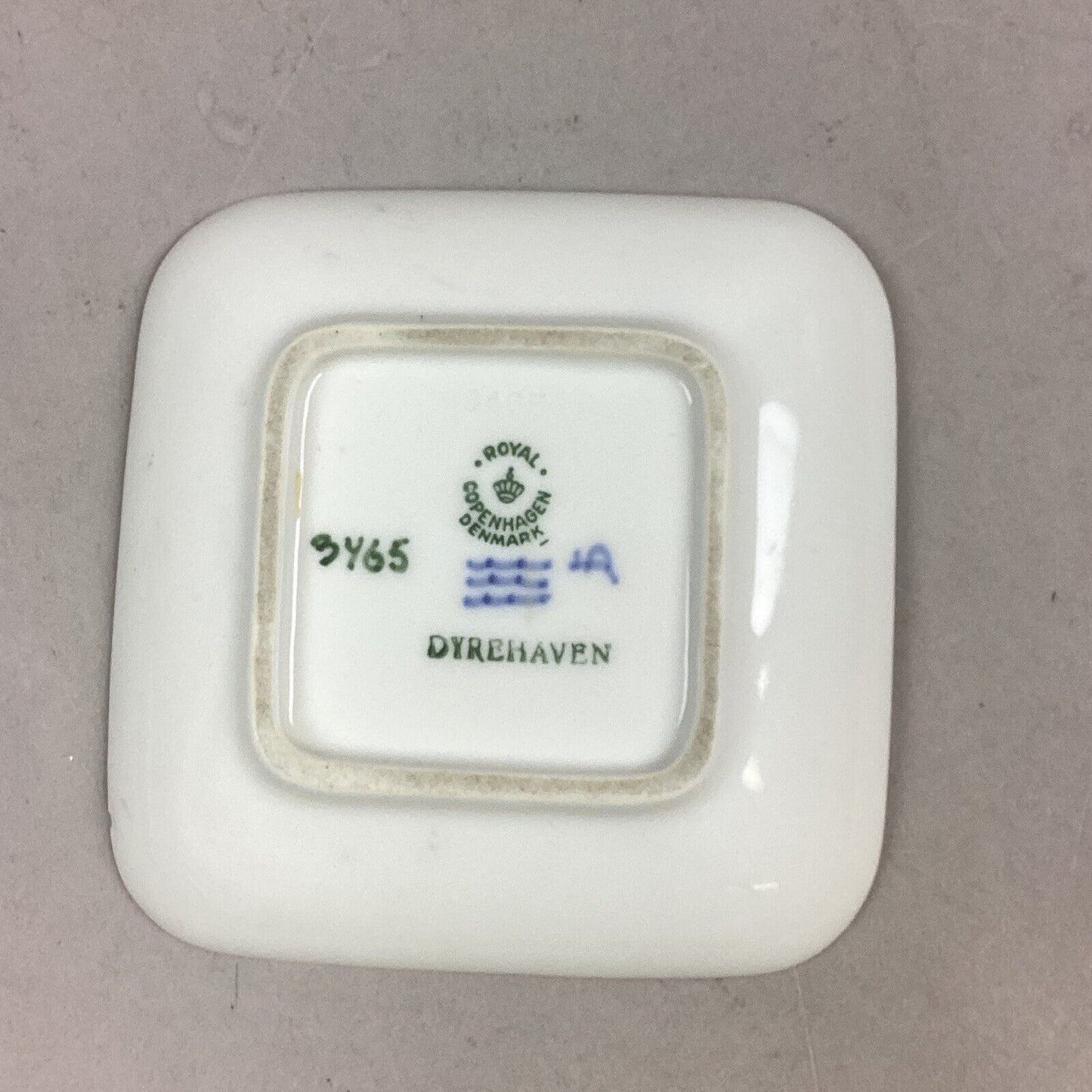 Royal Copenhagen, Dyrehaven #3465, Mother & 3 Fawn Trinket Dish - 5”