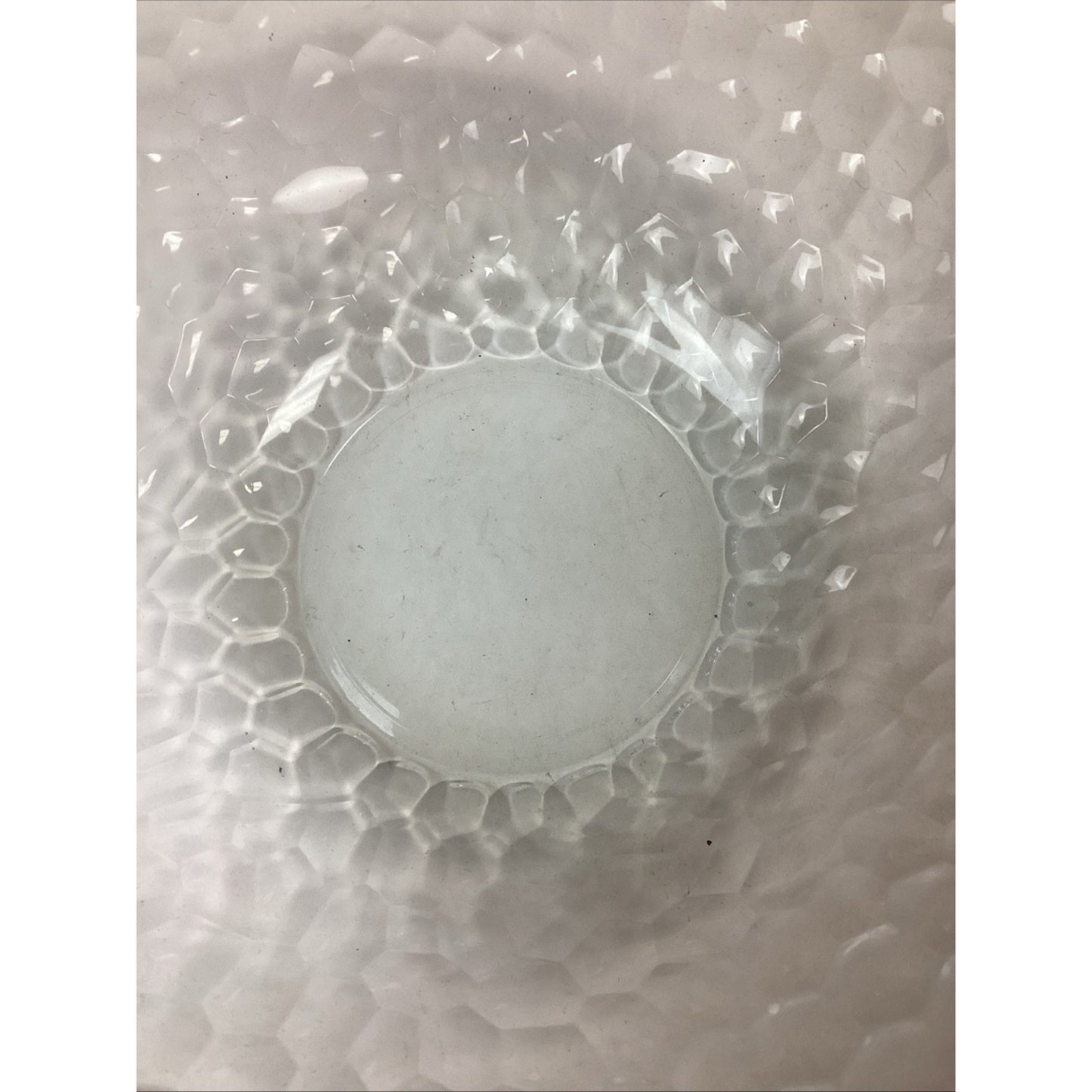 Tiffany & Co Large Heavy Glass Salad Bowl - 12”Dx4”H