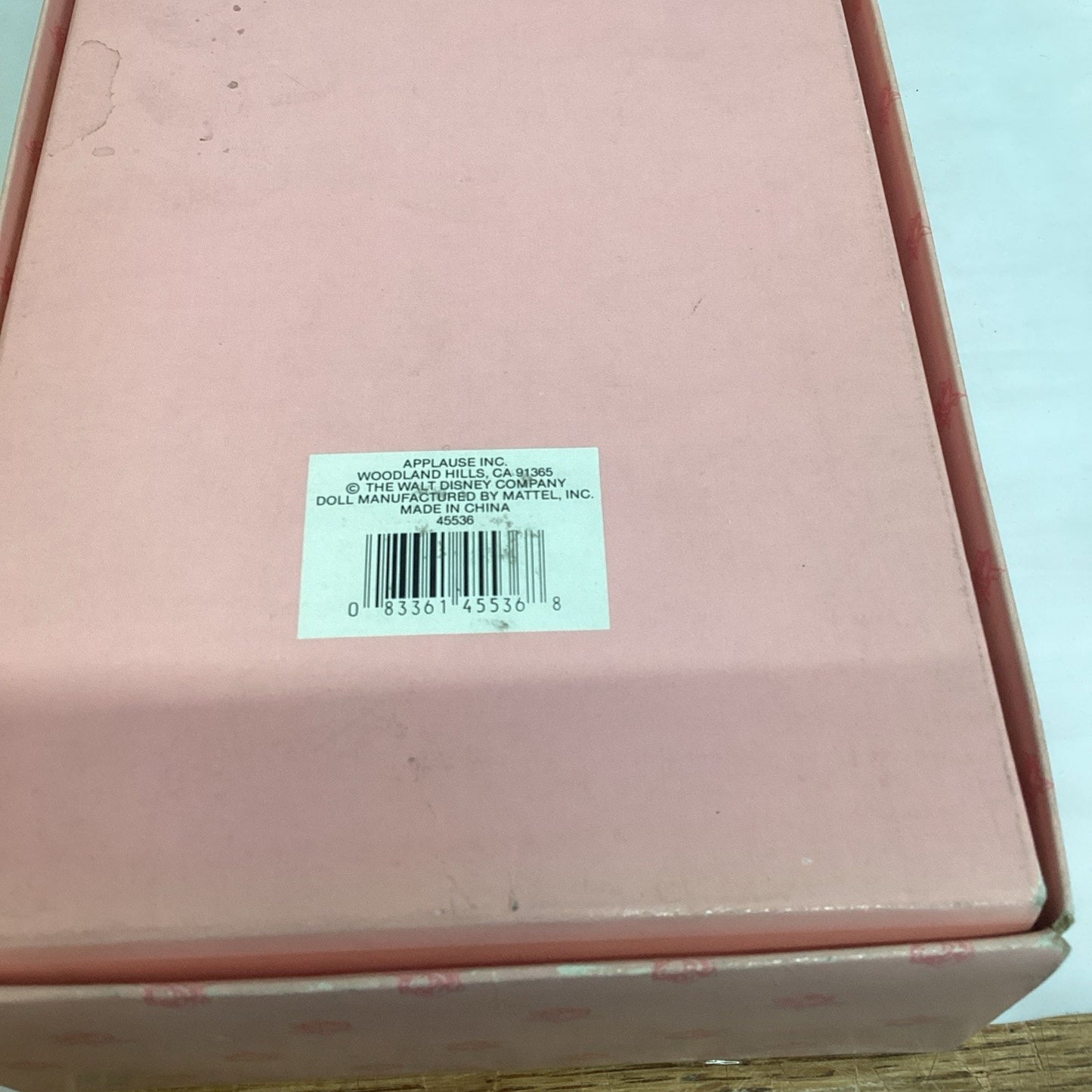 Vintage Disney's Beauty and the Beast Belle Doll by Applause/Mattel 1991 - NOS