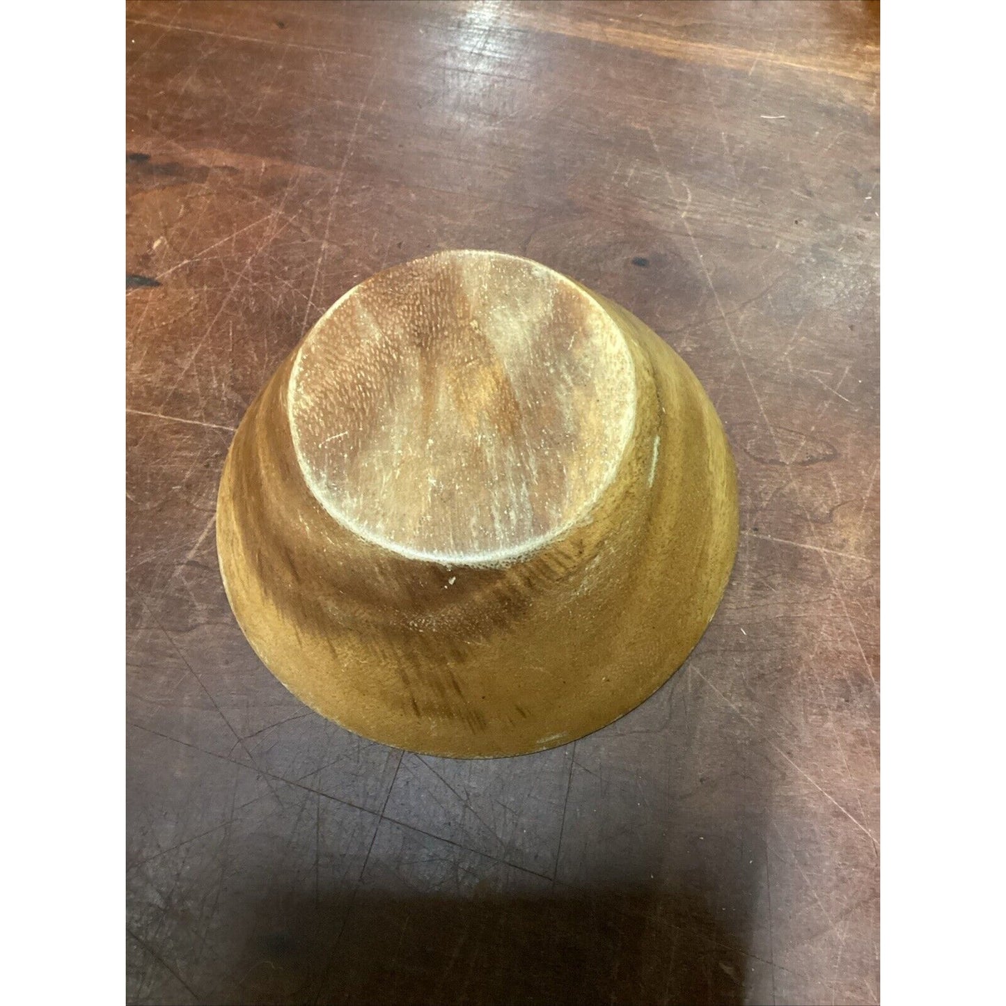Set Of 3 Vintage Teak Wooden Bowl, Pea Pod Bowl & Serving Tray