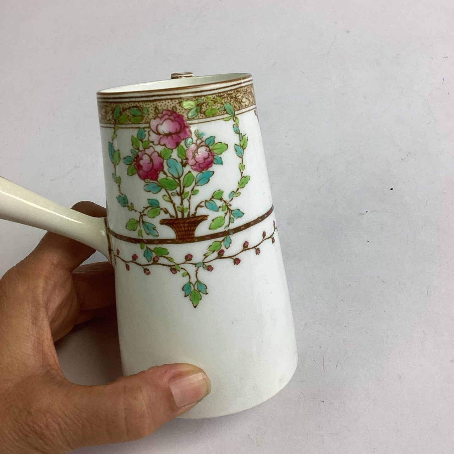 Royal Worcester Coffee Or Teapot With Handle - Made In England - #645537