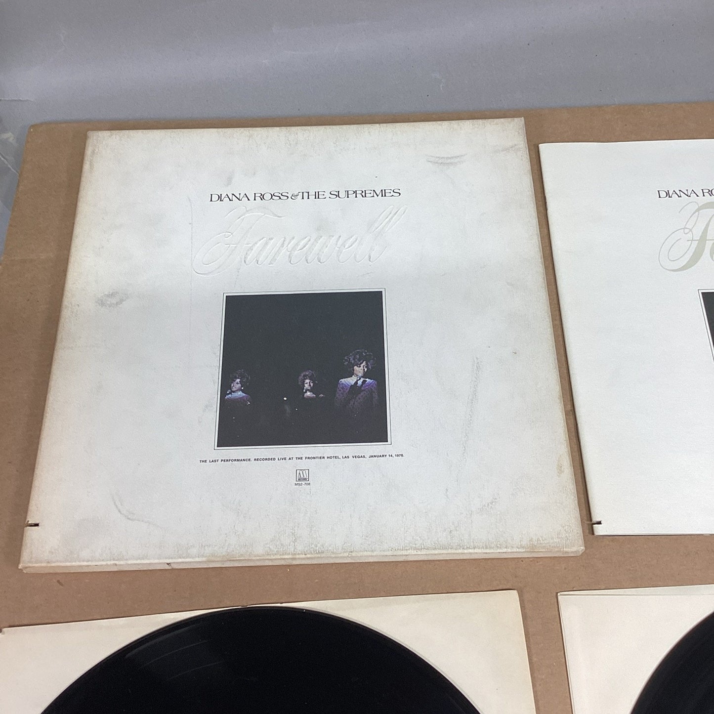 Diana Ross and the Suprmes Farewell Motown 2XLP Box Set W/ Booklet - 1970
