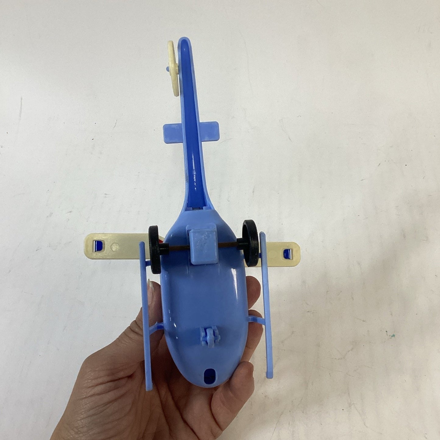 Lot Of 4 Plastic Helicopters With Rotating Blades - Skyking, Flying Star, Super