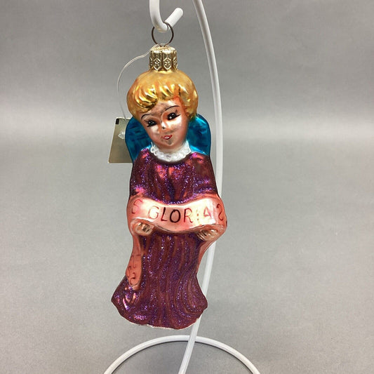 Radko Ornaments - Gloria Angel From Nativity Poland With Tags - Radko #97NAT3