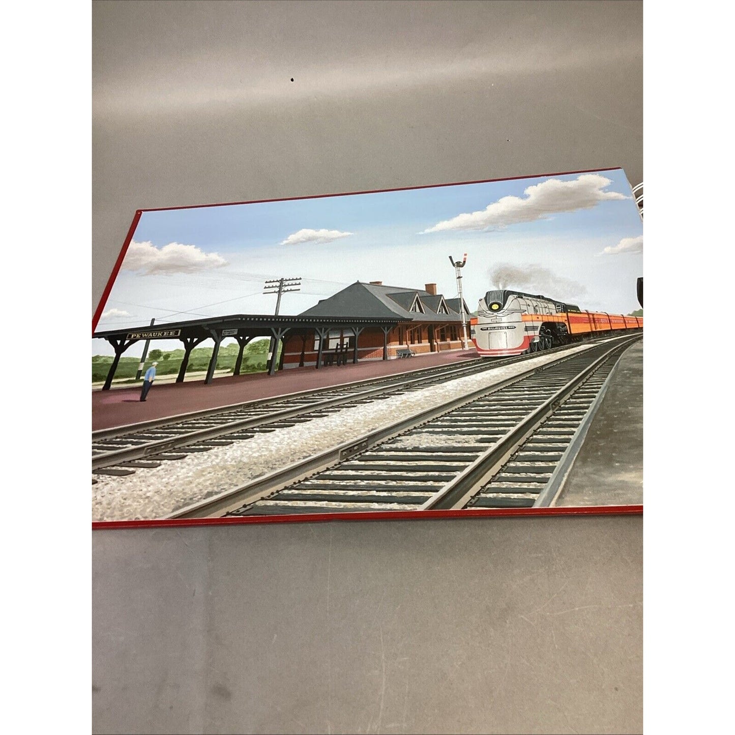 Milwaukee Shops Presents Hiawatha Nothing Faster On Rails Hardcover - 2014