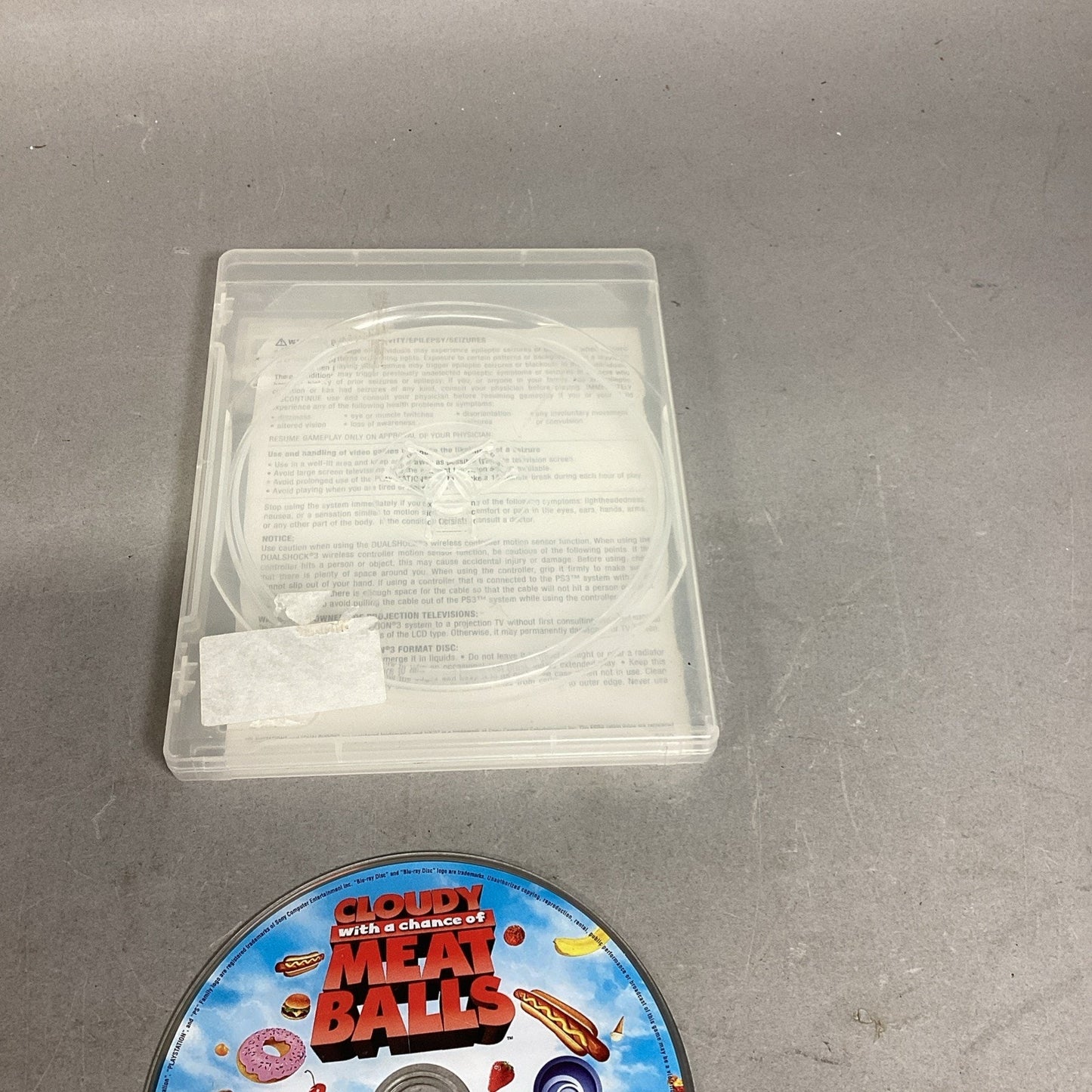 Cloudy With a Chance of Meatballs (Sony PlayStation 3)