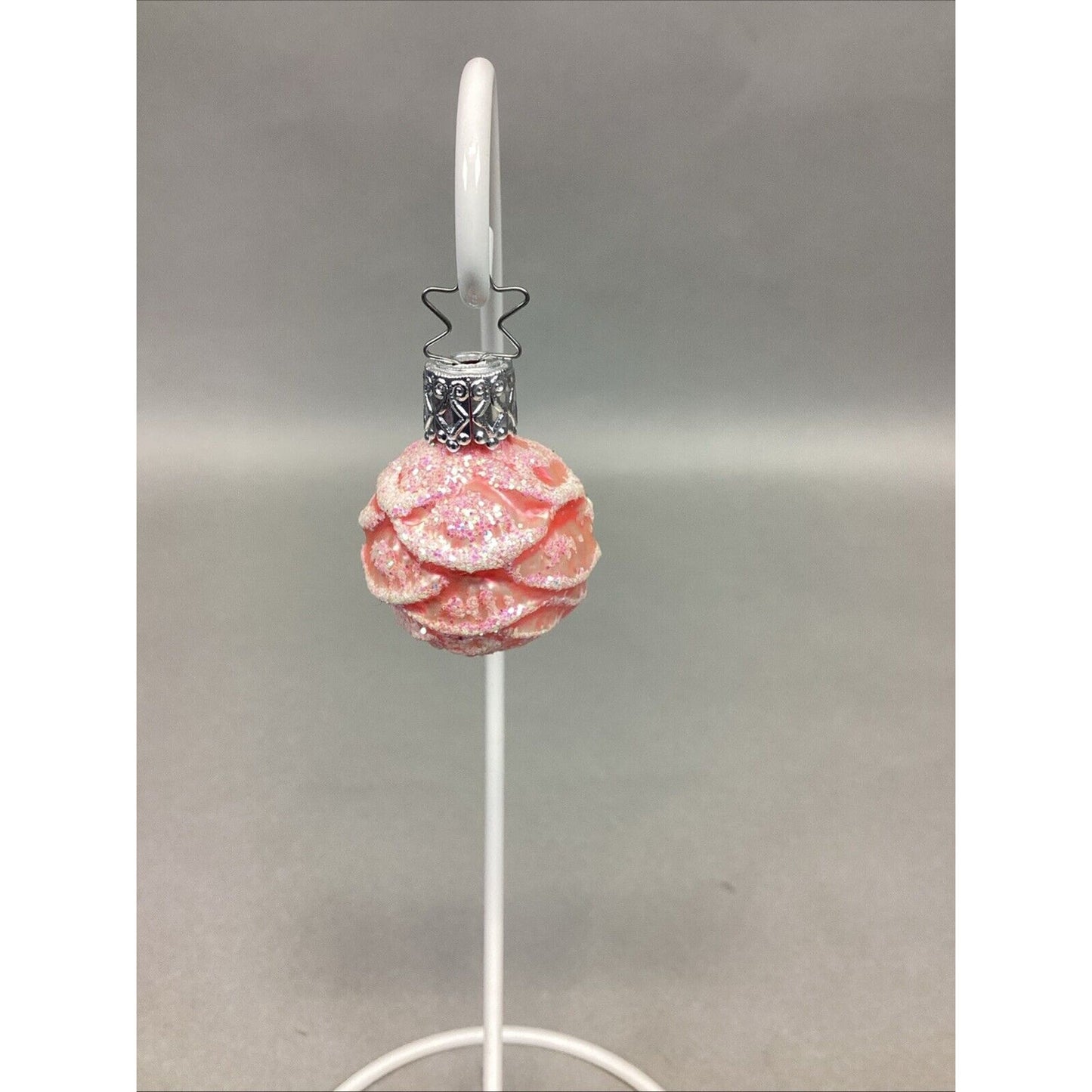 4 Glass Christmas Ornaments - Damaged