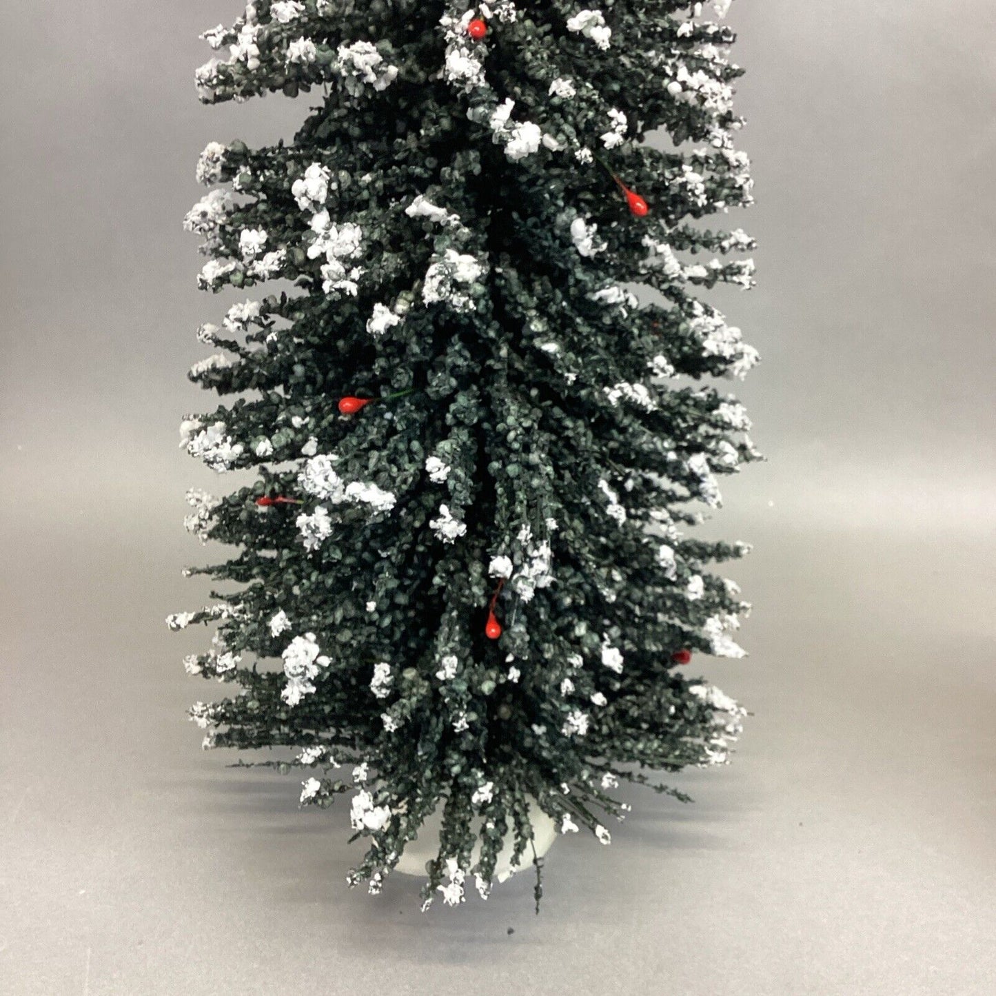 Set Of 3 Byers Choice Snow Capped Christmas Trees