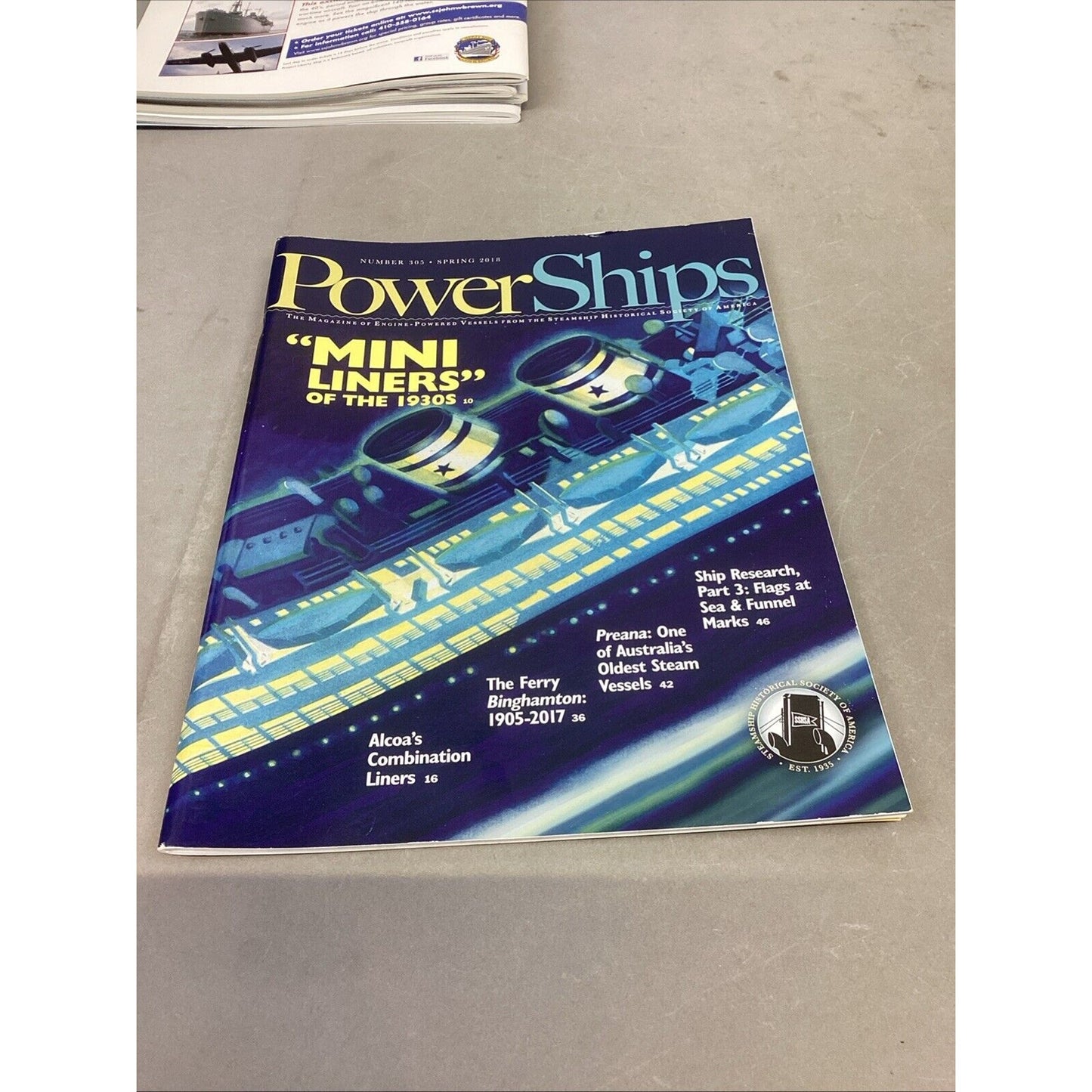 Lot Of 13 - Power Ships Magazines - 2012, 2017-2020