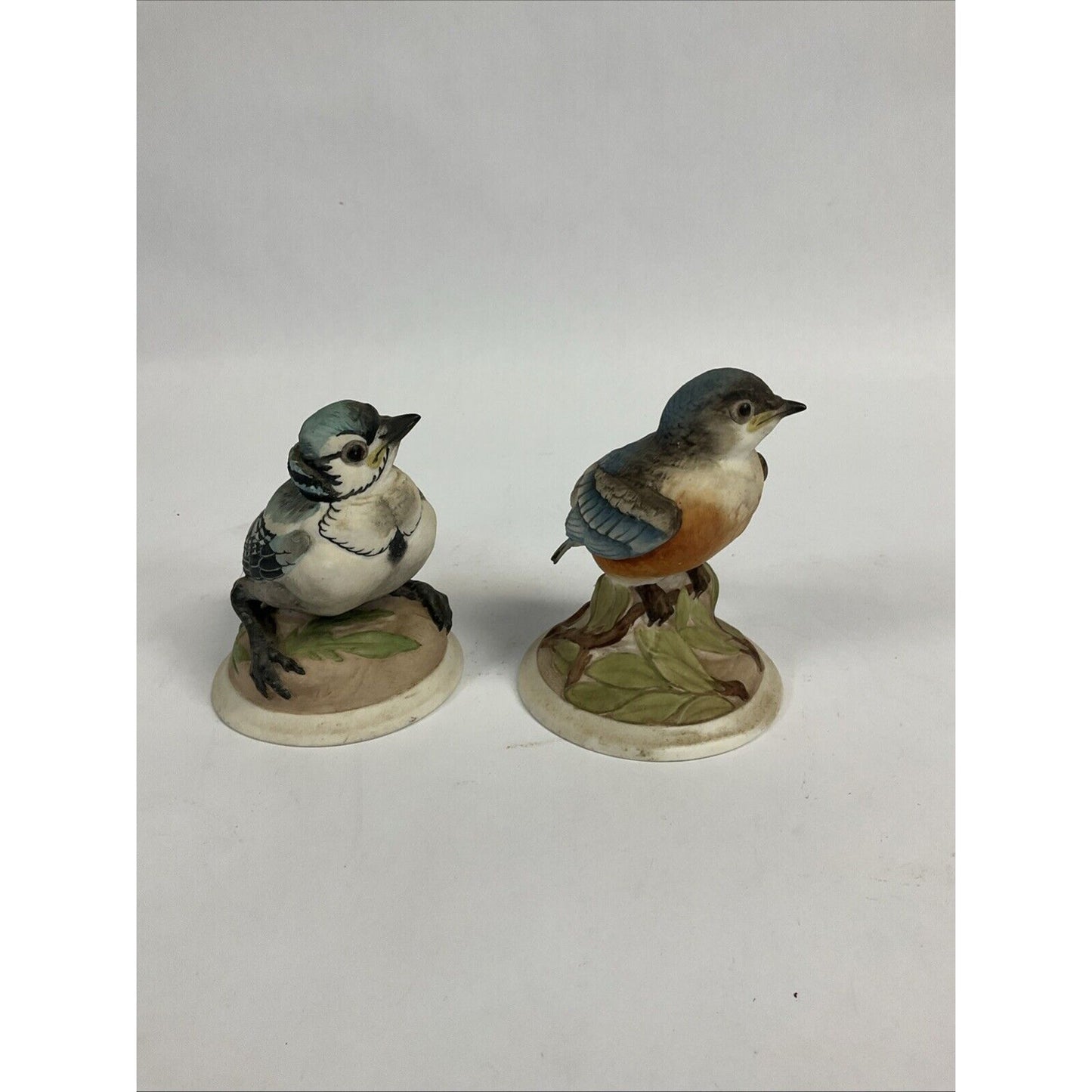 Pair of Decorative Porcelains Birds