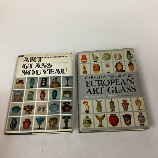 Art Glass Nouveau And Carved & Decorated European Art Glass Hardcover Books