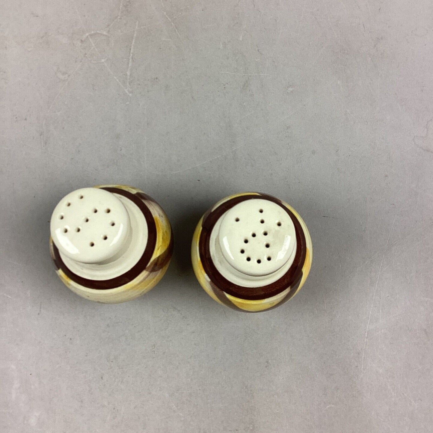 Vernon Kilns Vernonware Set of 4 - Bowl, Creamer, Salt N Pepper Shaker