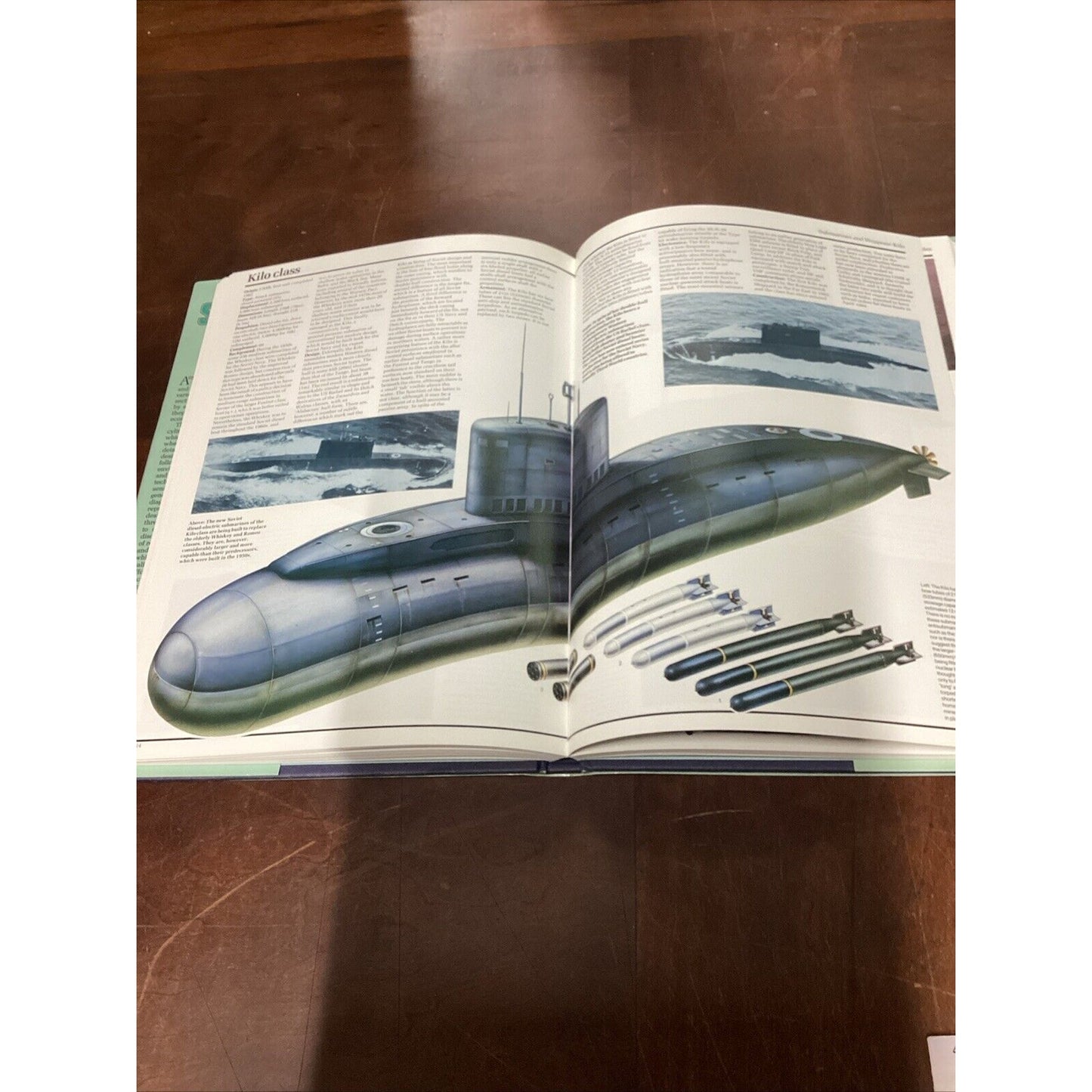 Lot Of 7 - War Machine Subs, Modern Subs Warfare, Subs In Color & US Ballistic M
