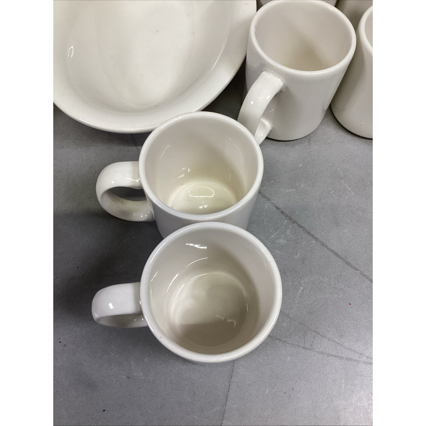 Homer Laughlin China - Set Of 34 Bowls, Plates, Mugs, Soup Bowls & More