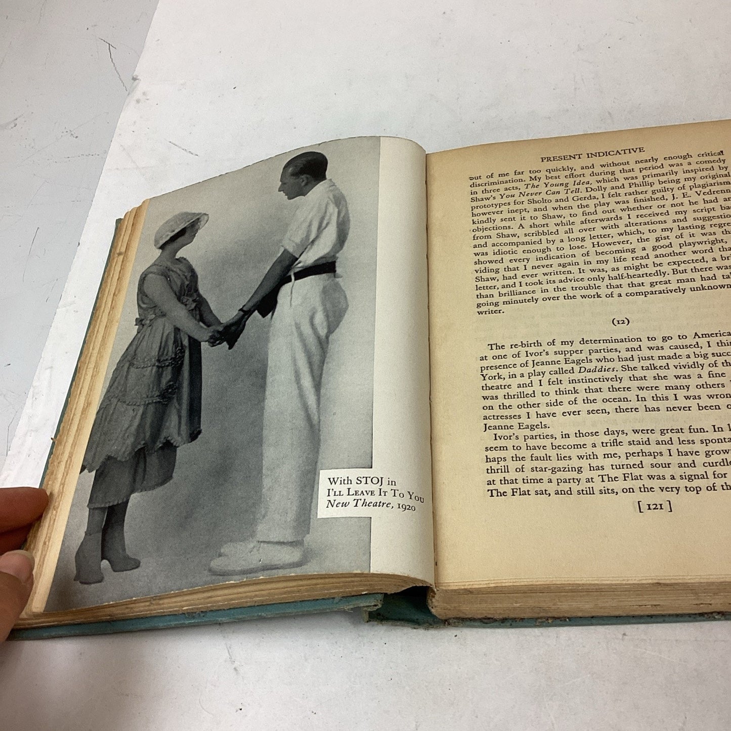 Present Indicative Book by Noel Coward, 1939 Hardcover, Antique