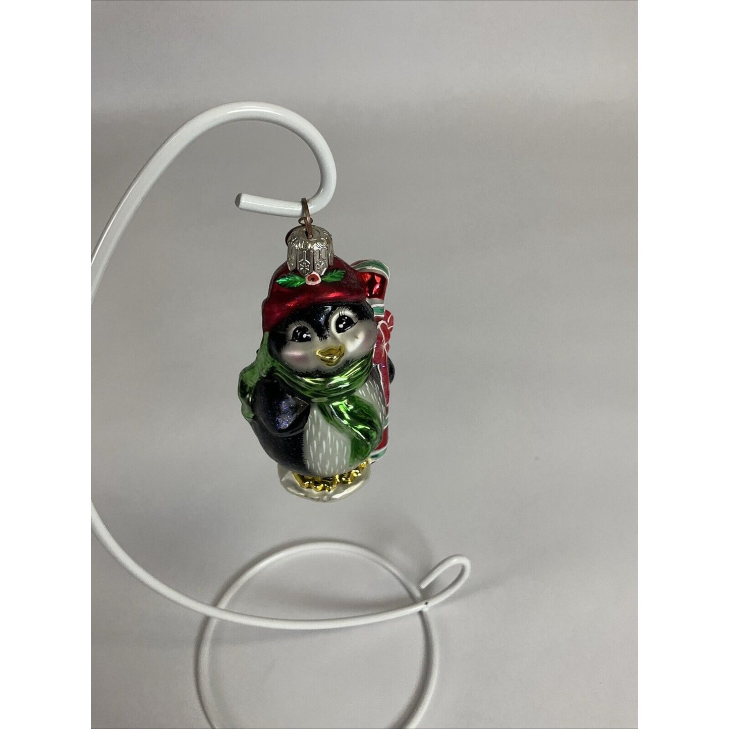 Christopher Radko 2001 Peppermint Penny Penguin Ornament