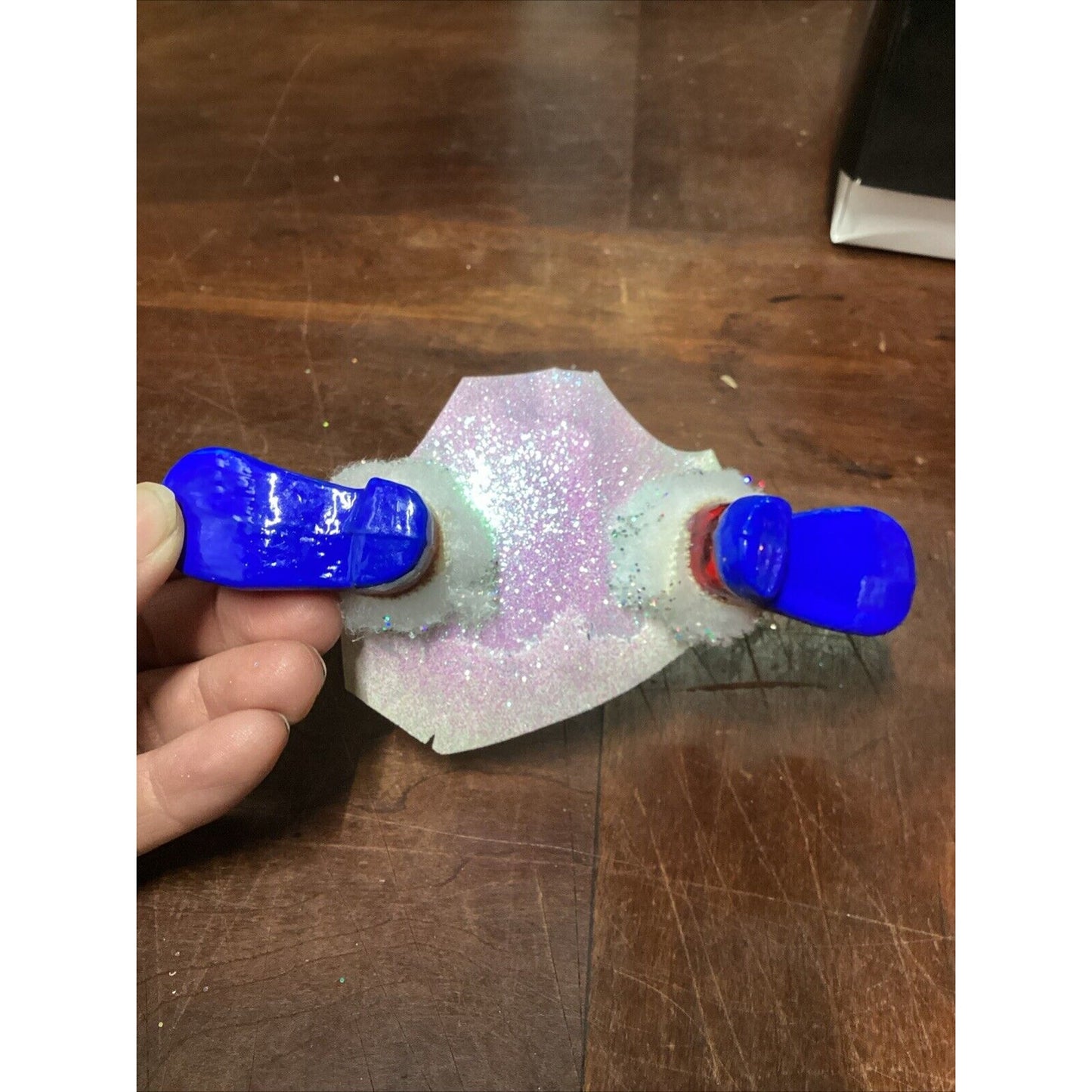 Radko Frosty Cuff Frolics - Damaged Nose And Globe - With Tags