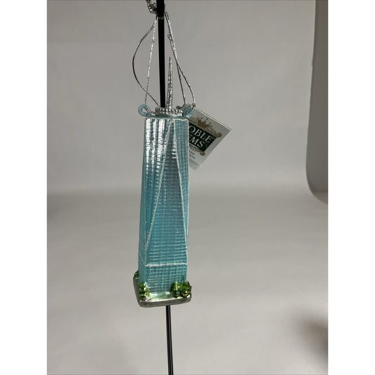 Kurt Adler Noble Gems Freedom Tower Ornament