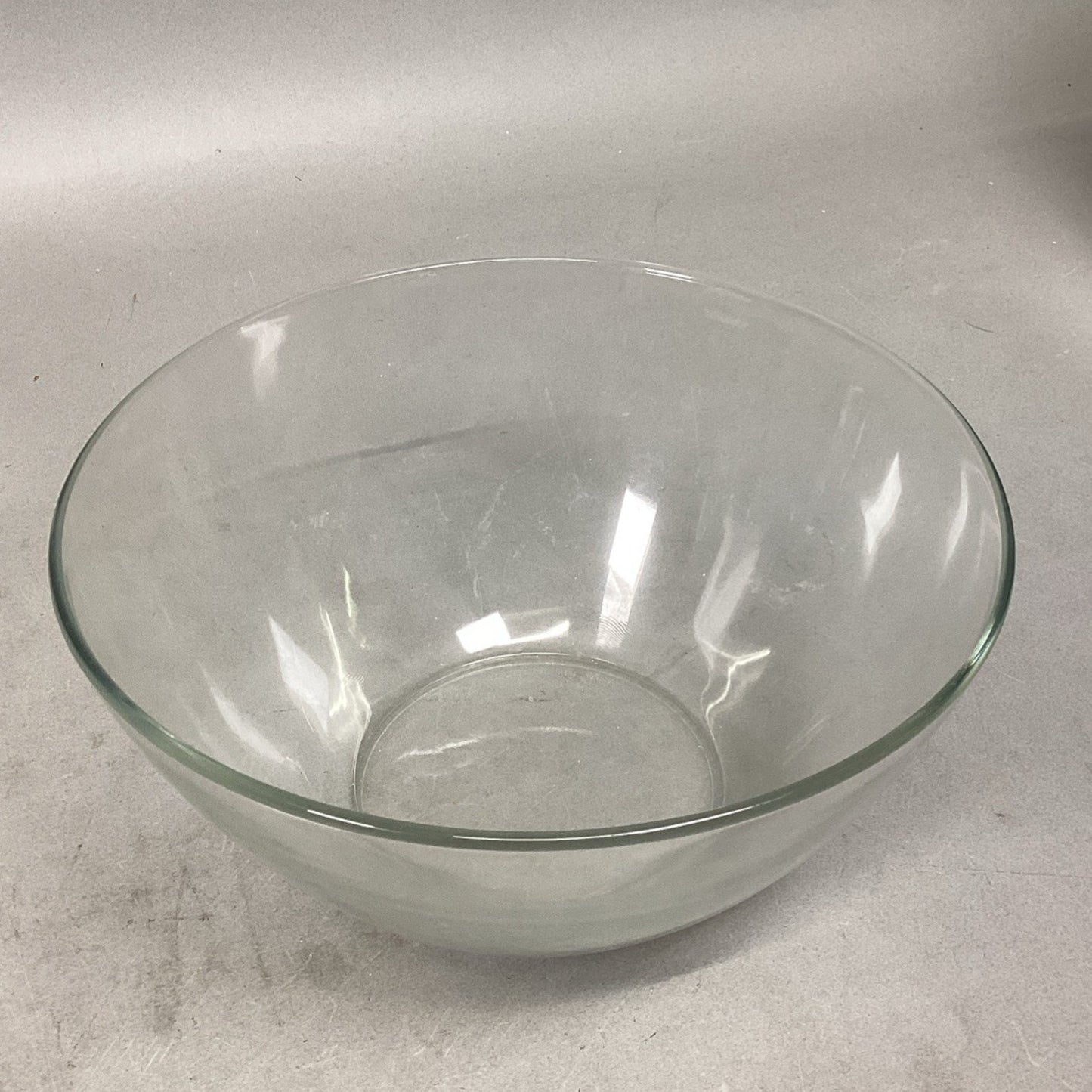 Lot Of 2 Clear Glass Arc/Arcoroc Bowls - France
