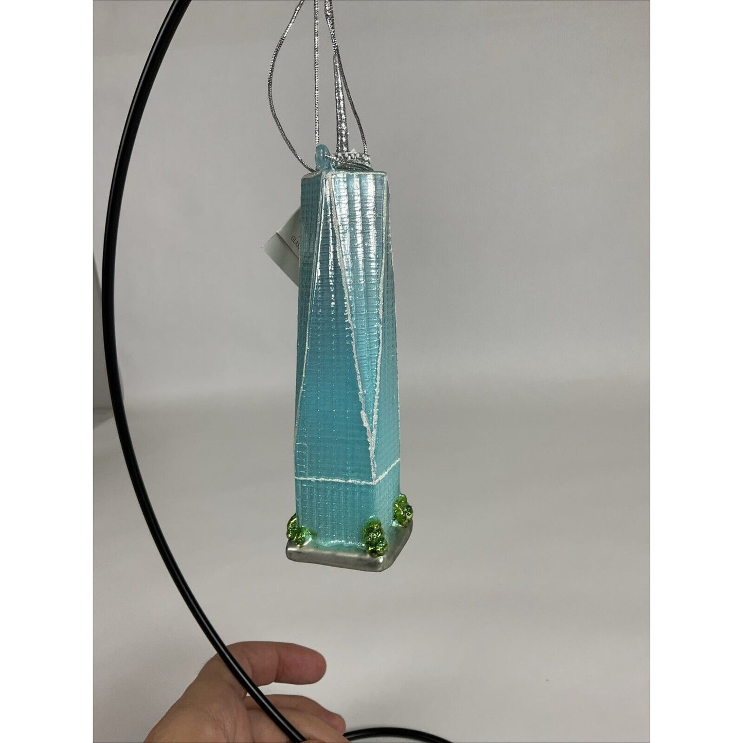 Kurt Adler Noble Gems Freedom Tower Ornament