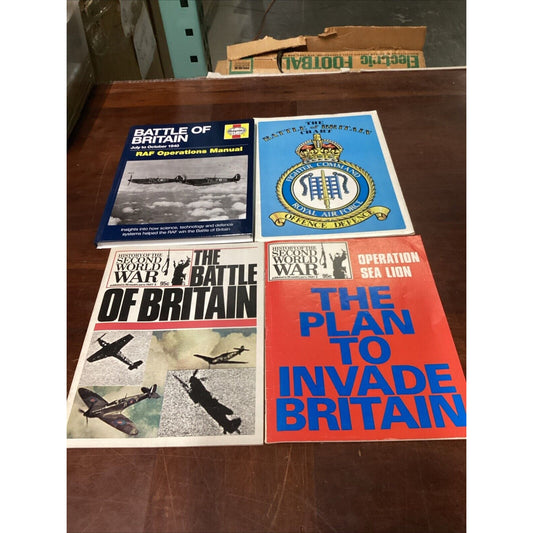 Lot Of 4 - The Battle Of Britain Book And 3 Magazines