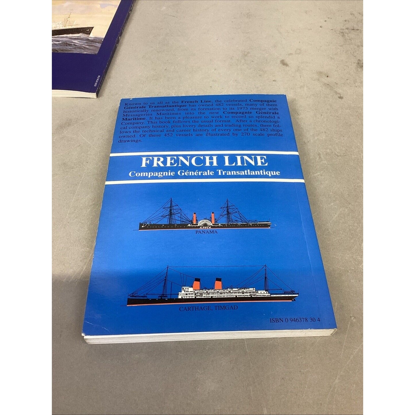 Neptunia, Merchant Fleets French Line & Le Havre New York