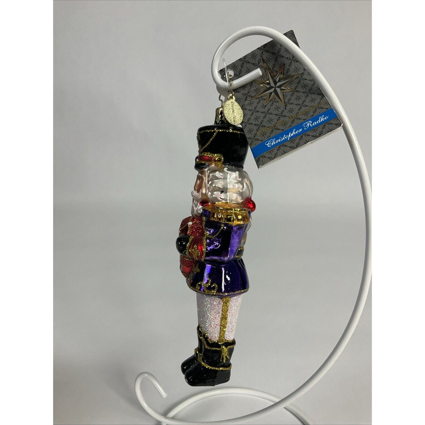 Christopher Radko Heartfelt Friendship Glass Christmas Ornament