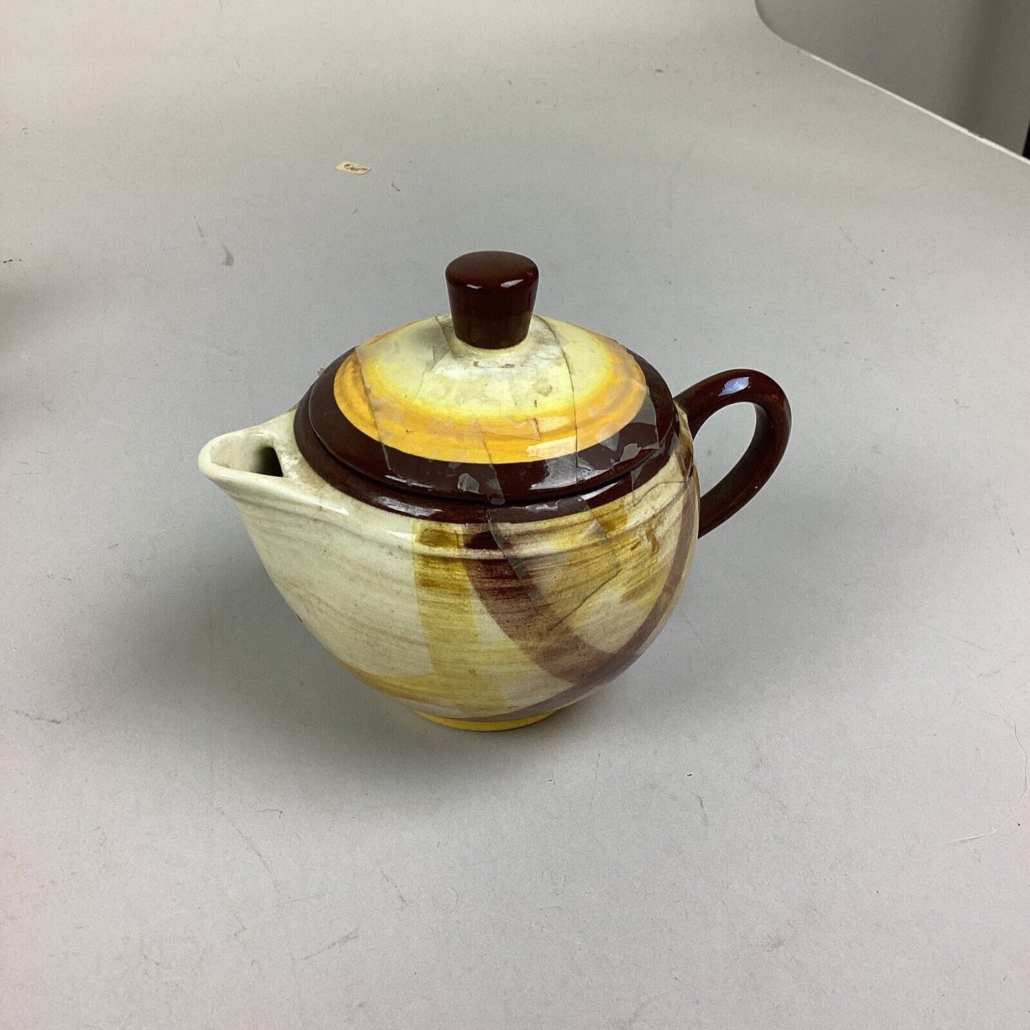 Vernon Kilns Vernonware Set of 4 - Bowl, Creamer, Salt N Pepper Shaker