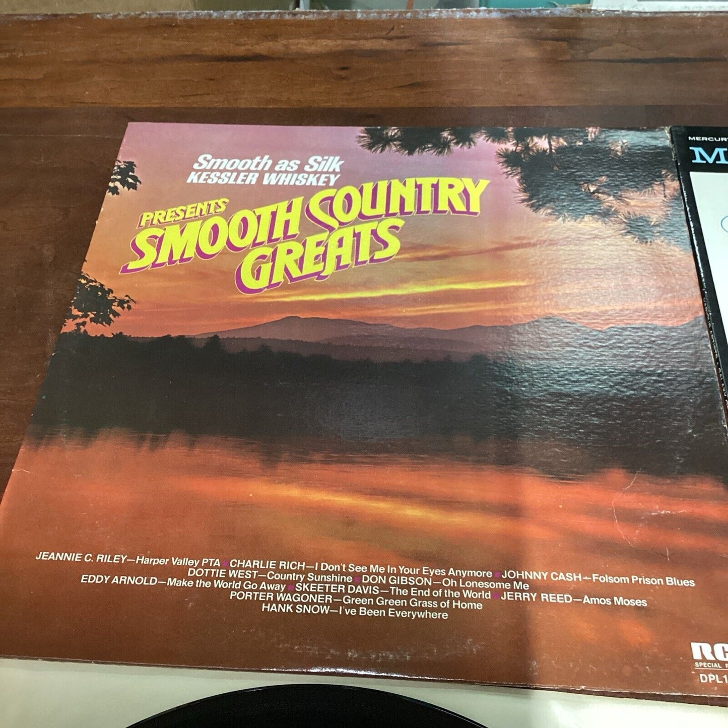 Smooth Country Greats & Galaxy Of Golden Hits LP Record