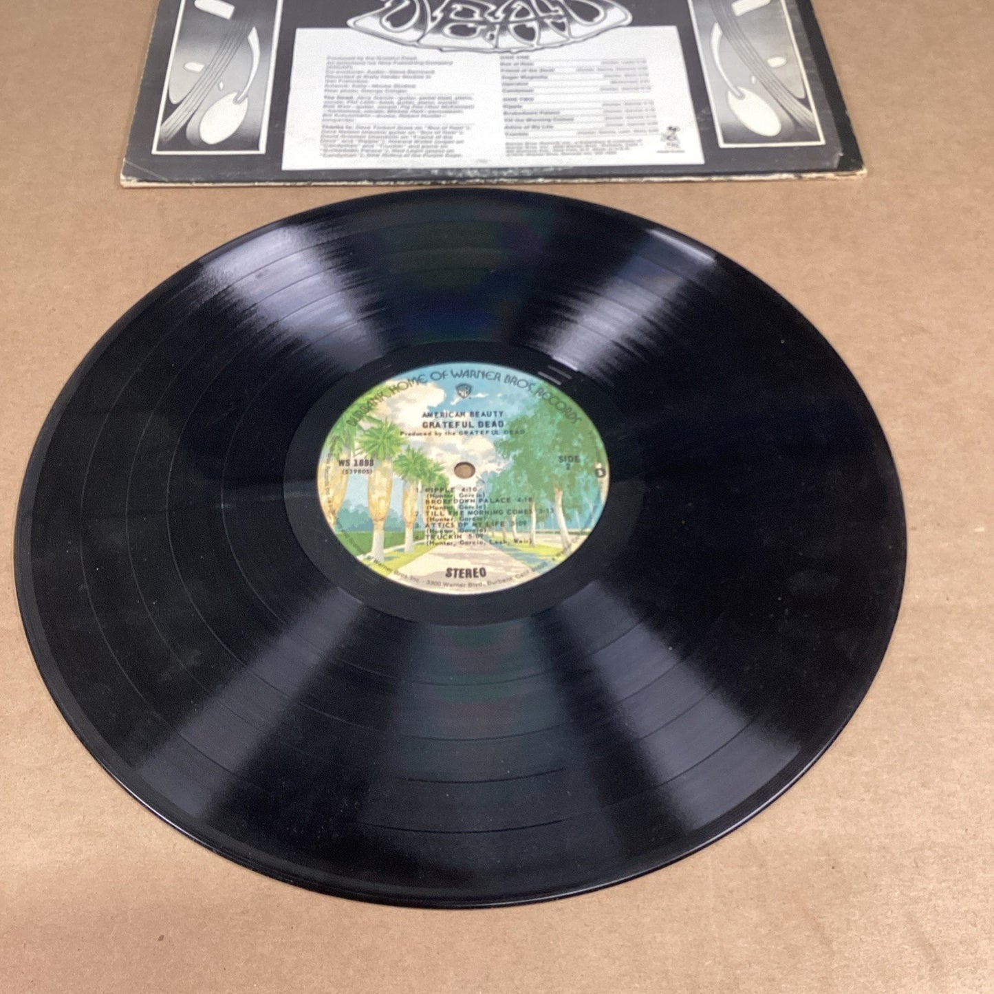 Grateful Dead American Beauty Original Green Label - 1970
