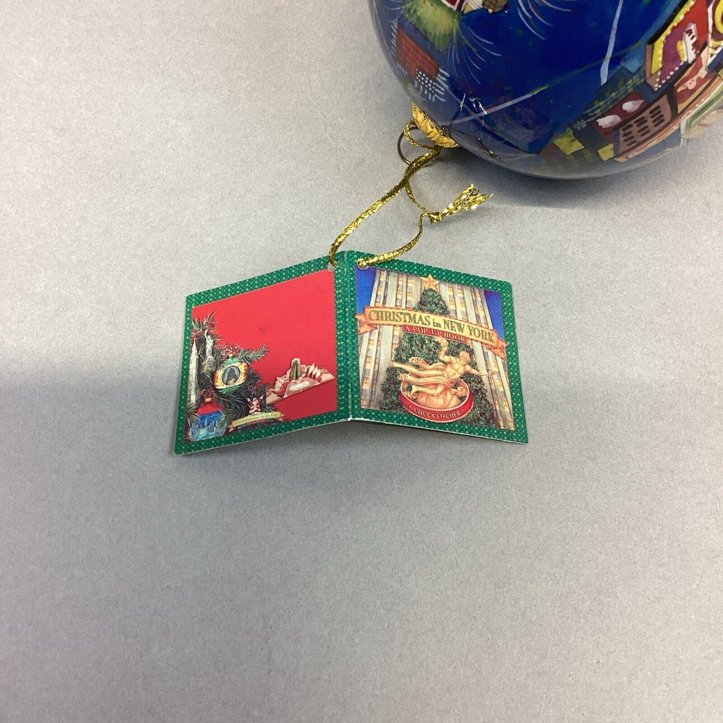 Chuck Fischer’s Christmas In The City - New York Times Square - Handpainted