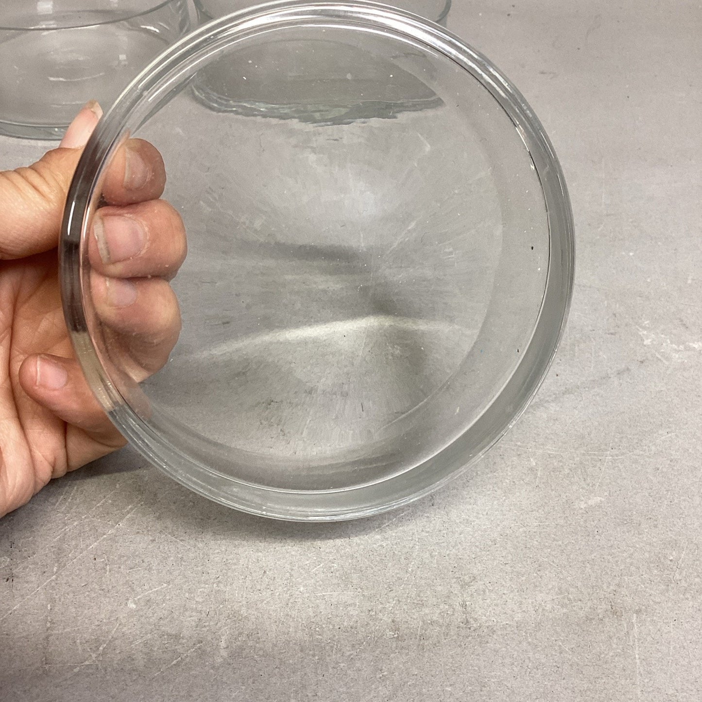 Set Of 6 Glass Bowls For Floating Candles/Flowers Or For Candy/Nuts