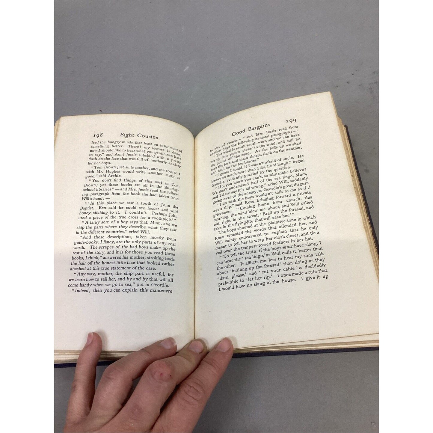 Eight Cousins by Louisa May Alcott 1927 Hardcover book Grosset & Dunlap