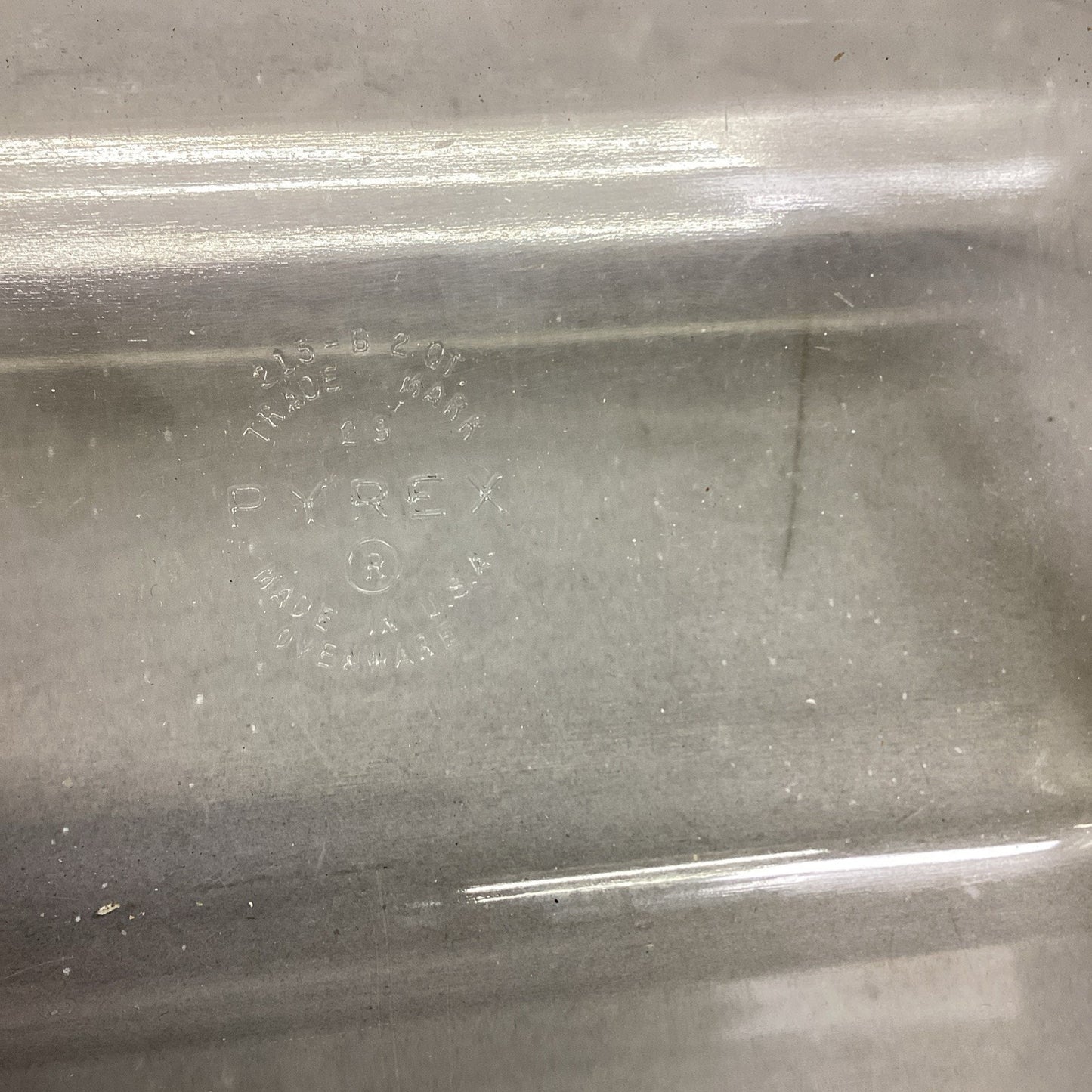 PYREX CLEAR GLASS LOAF BREAD PANS BAKING DISH 1.5 & 2 QT