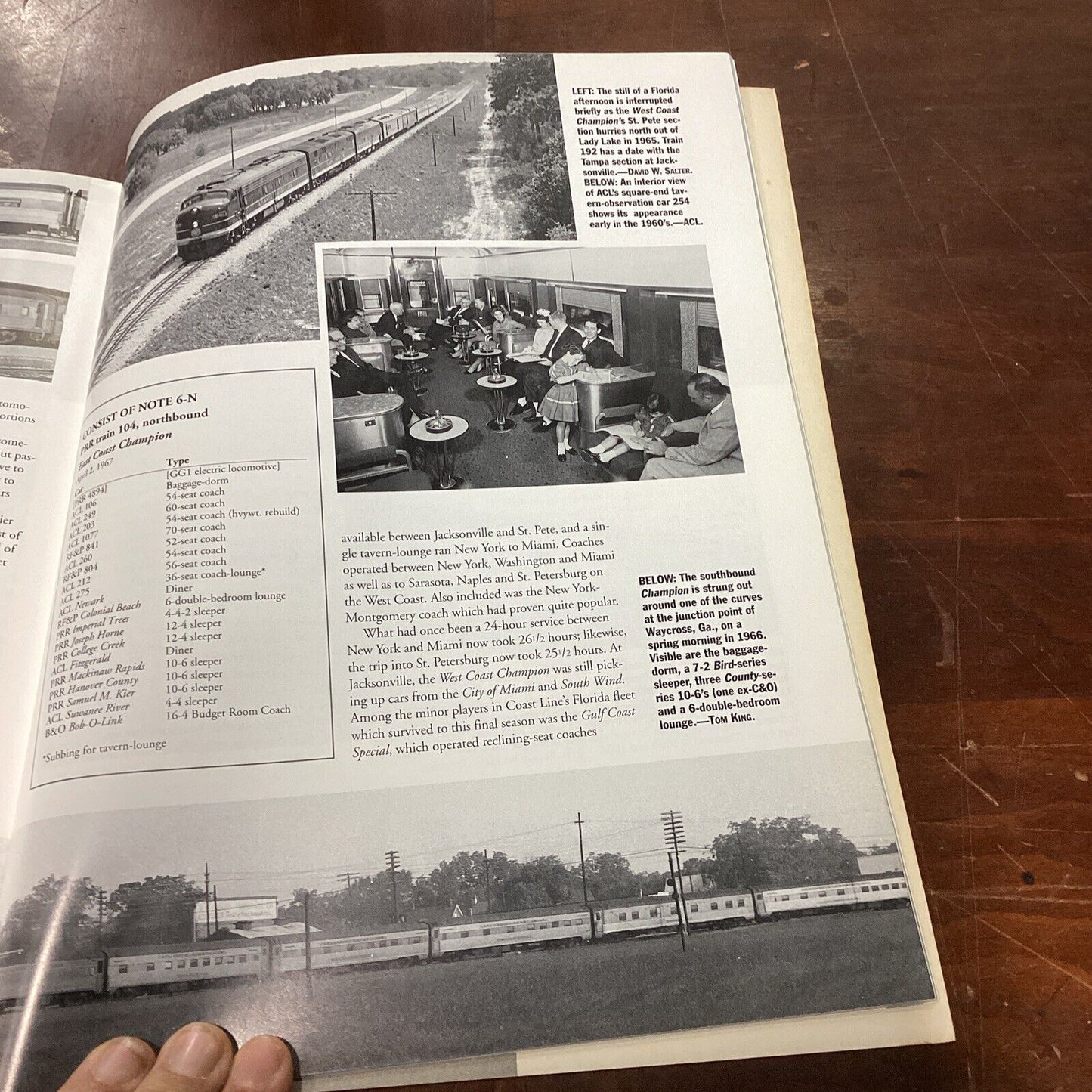 By Streamliner New York to Florida by Joseph Welsh Soft Cover 1994 - 144 pages