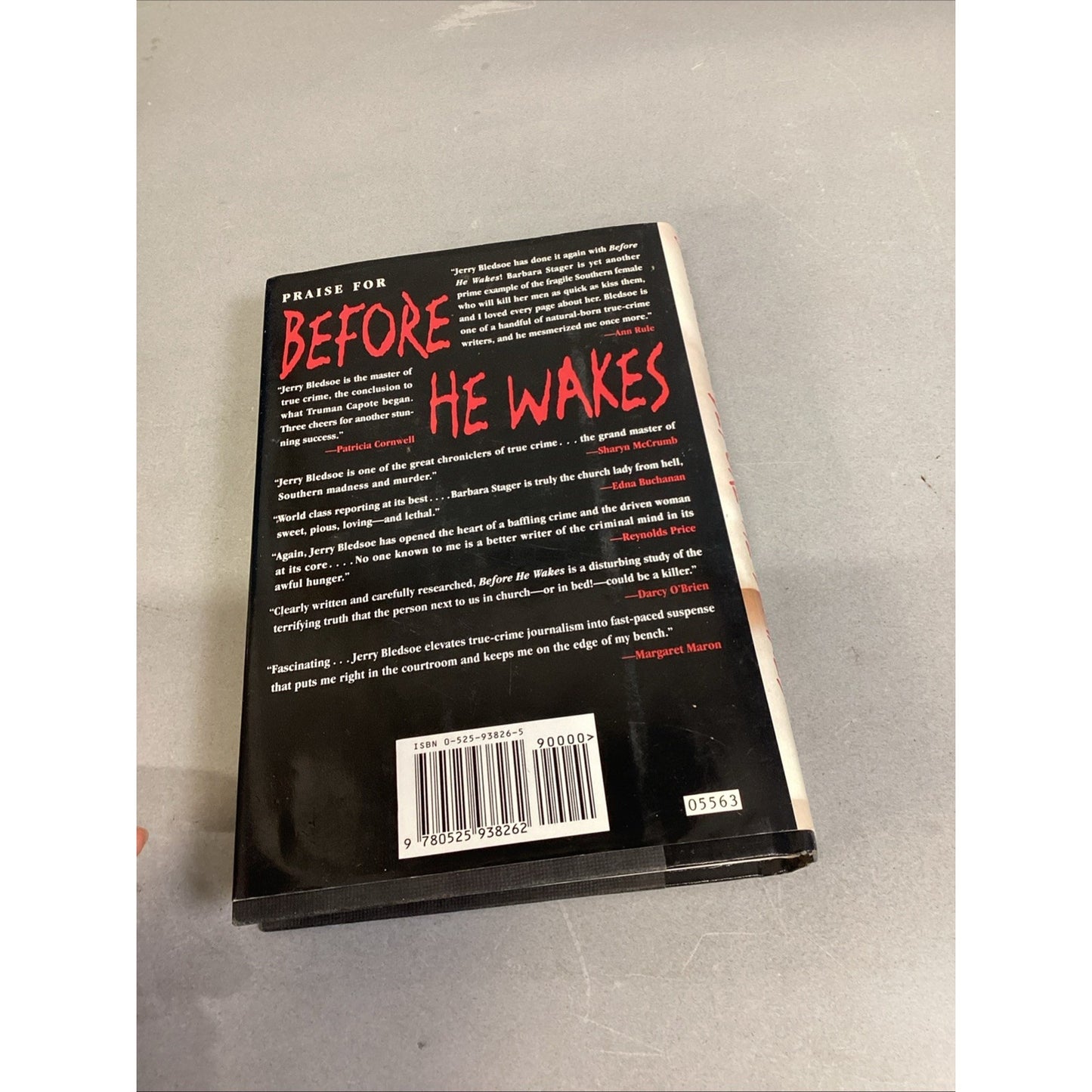 Before He Wakes By Jerry Bledsoe - A True Story Of Money, Marriage, Sex & Murder